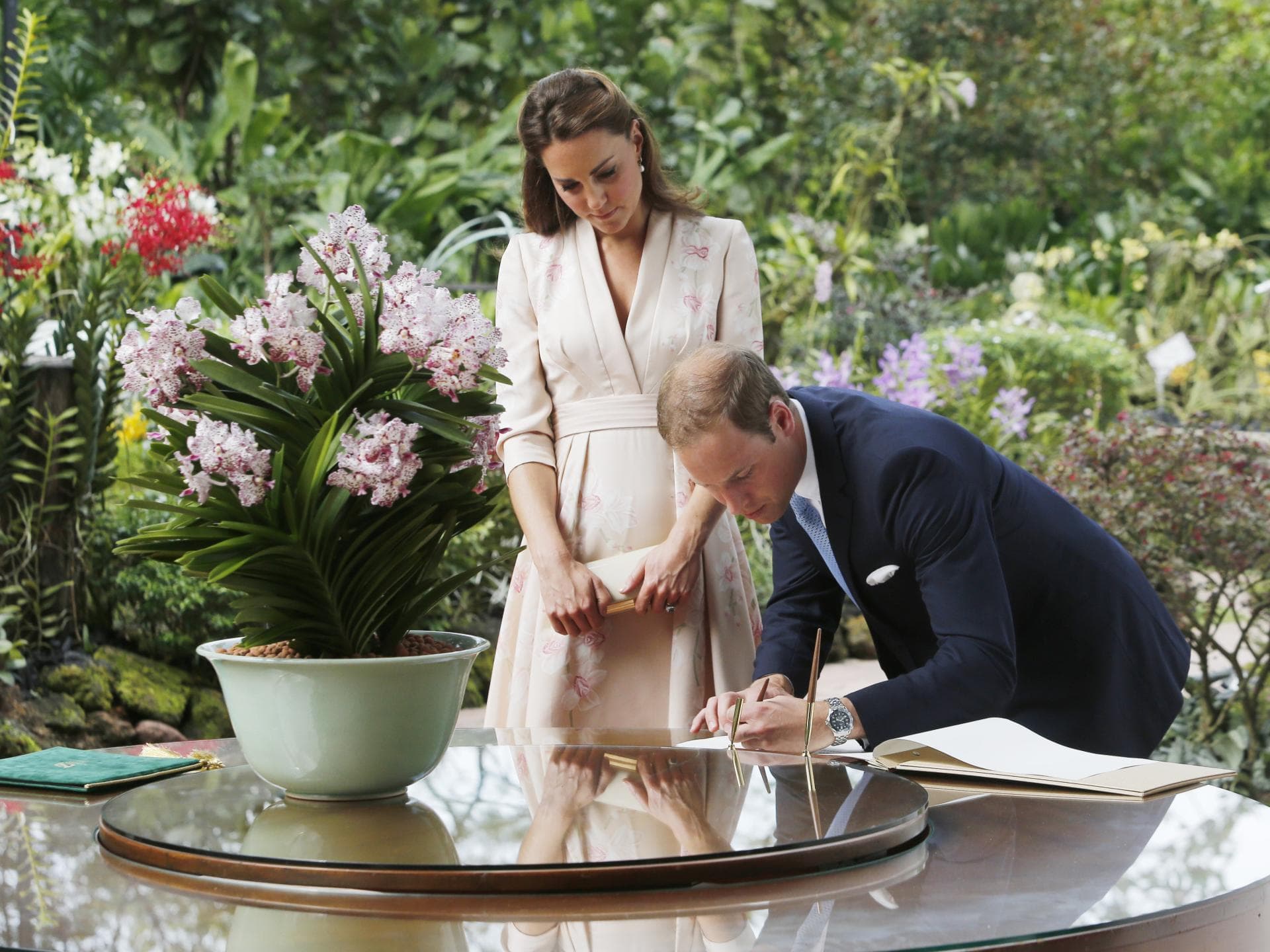 Herzogin Kate Prinz William Autogramm 