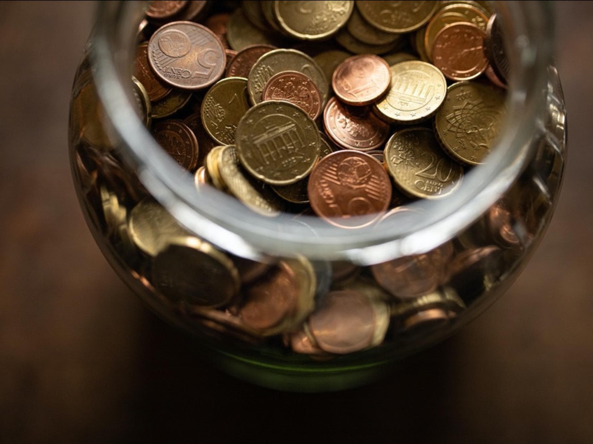 Geld im Topf