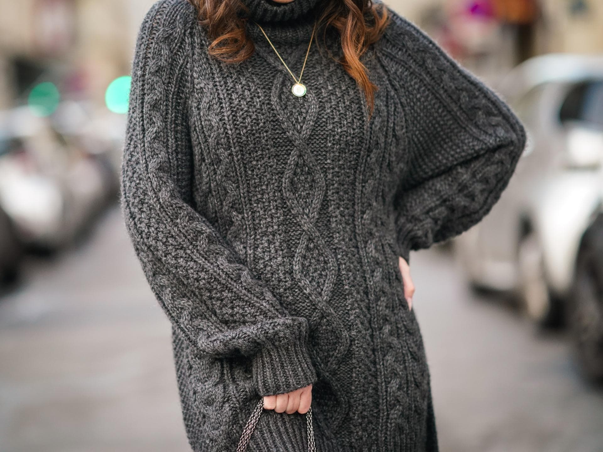 Strickkleid Herbsttrend