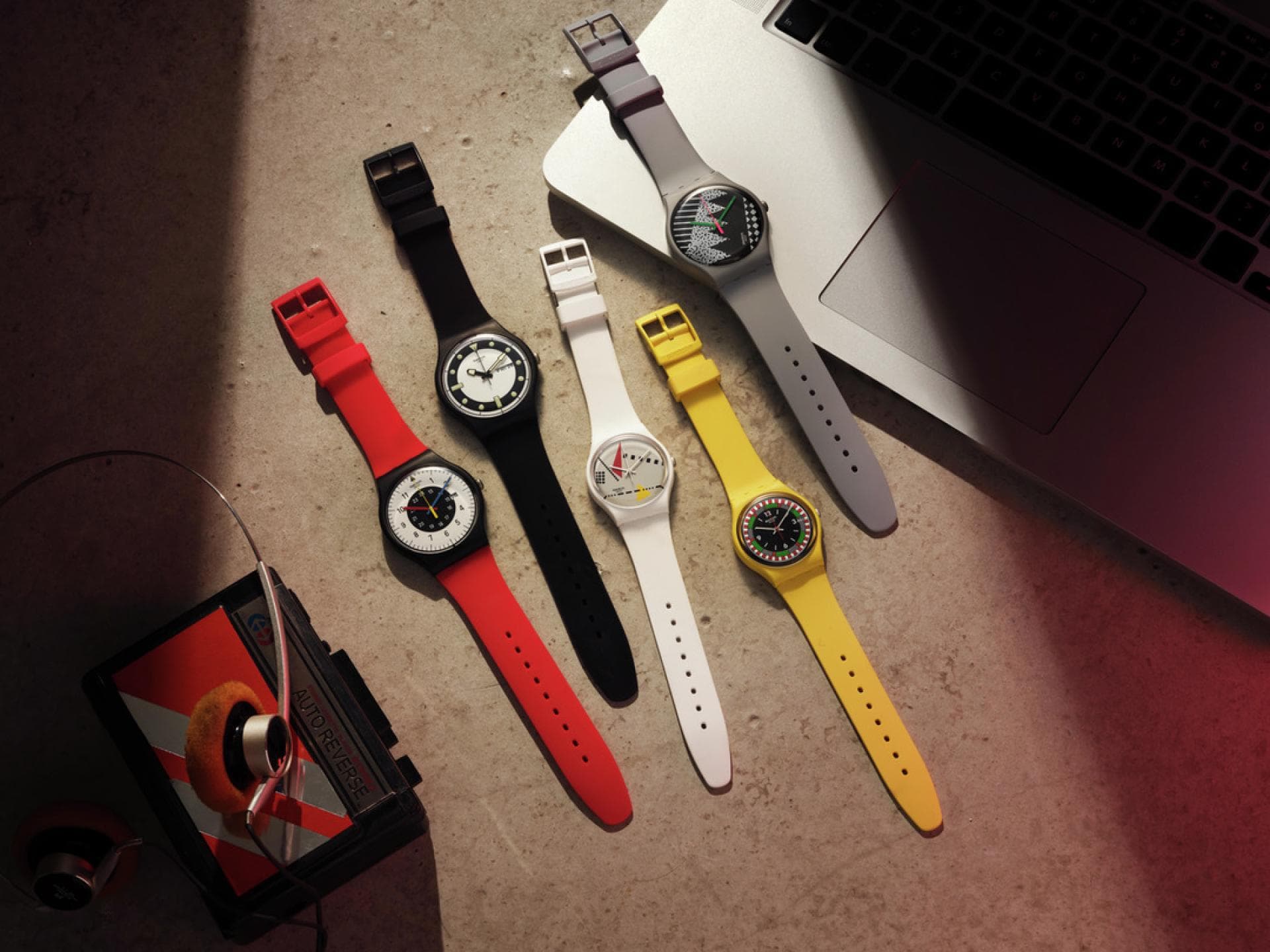 Swatch Uhren Kollektion 1984 Swatch Uhren Kollektion 1984