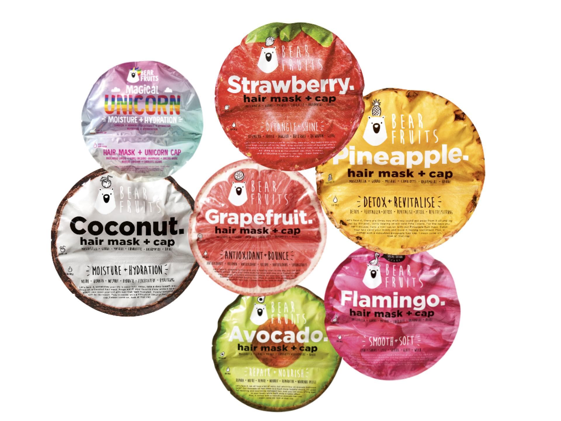 Bear Fruits Haarmasken & Nachfüllpacks 