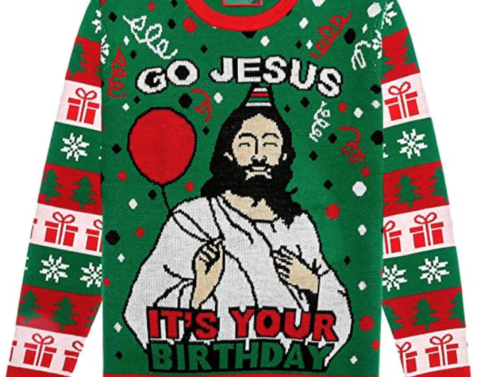 Weihnachtspullover Jesus