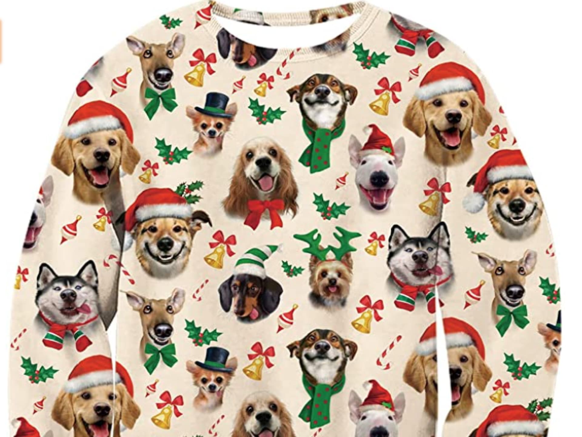 Weihnachtspullover Hunde