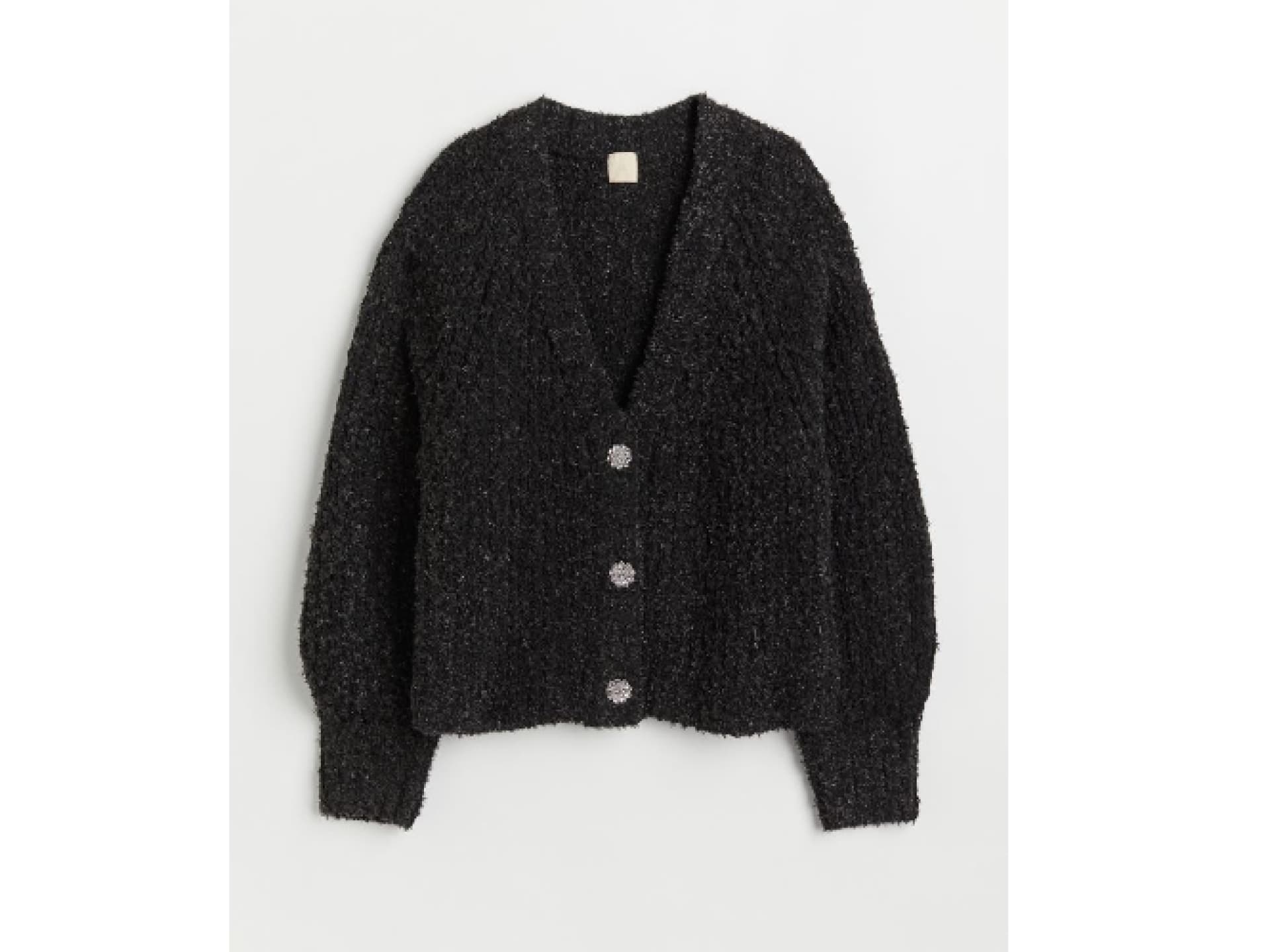 Glitzer Cardigan H&M