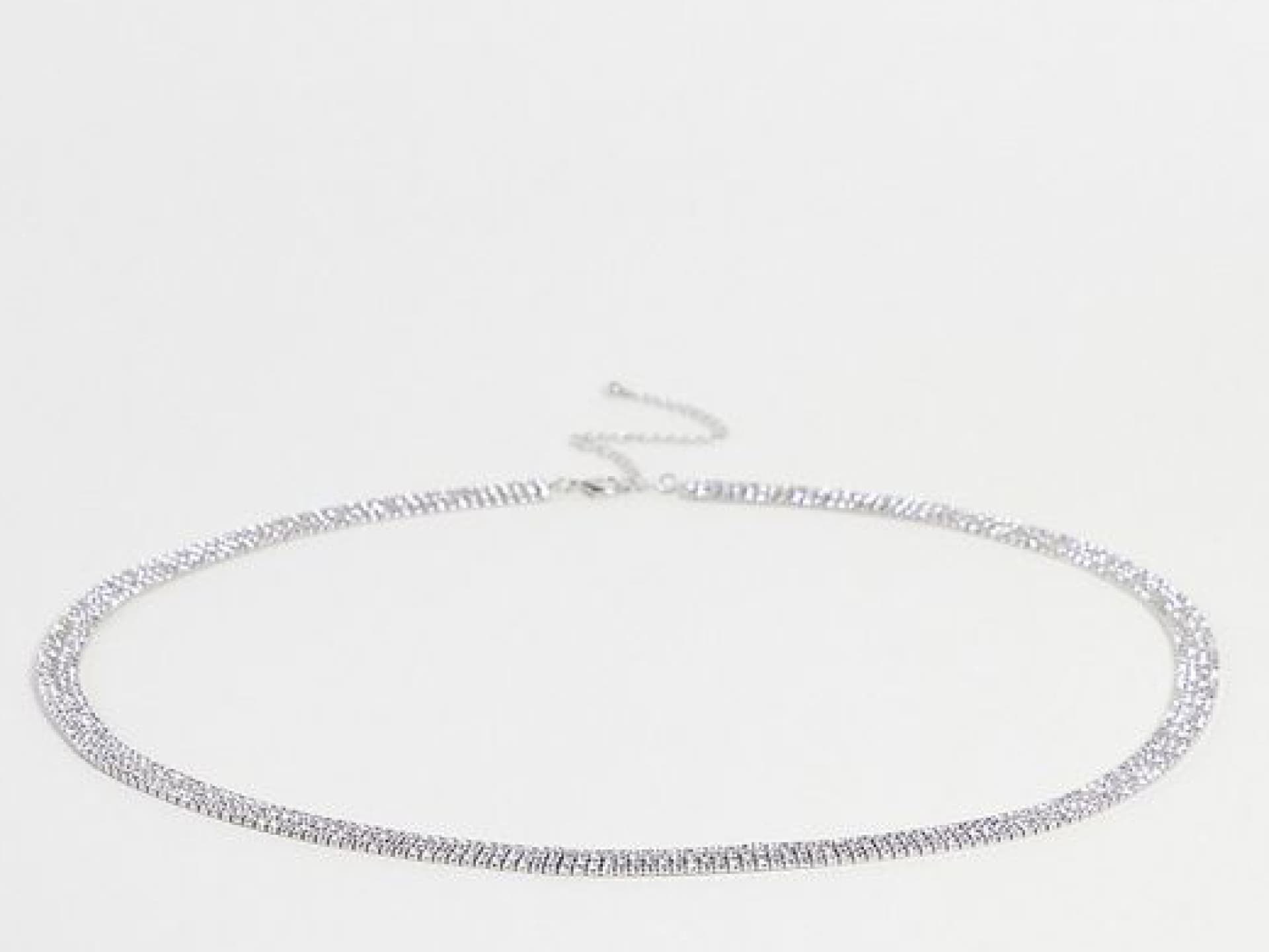 Kette Glitzer Strass ASOS