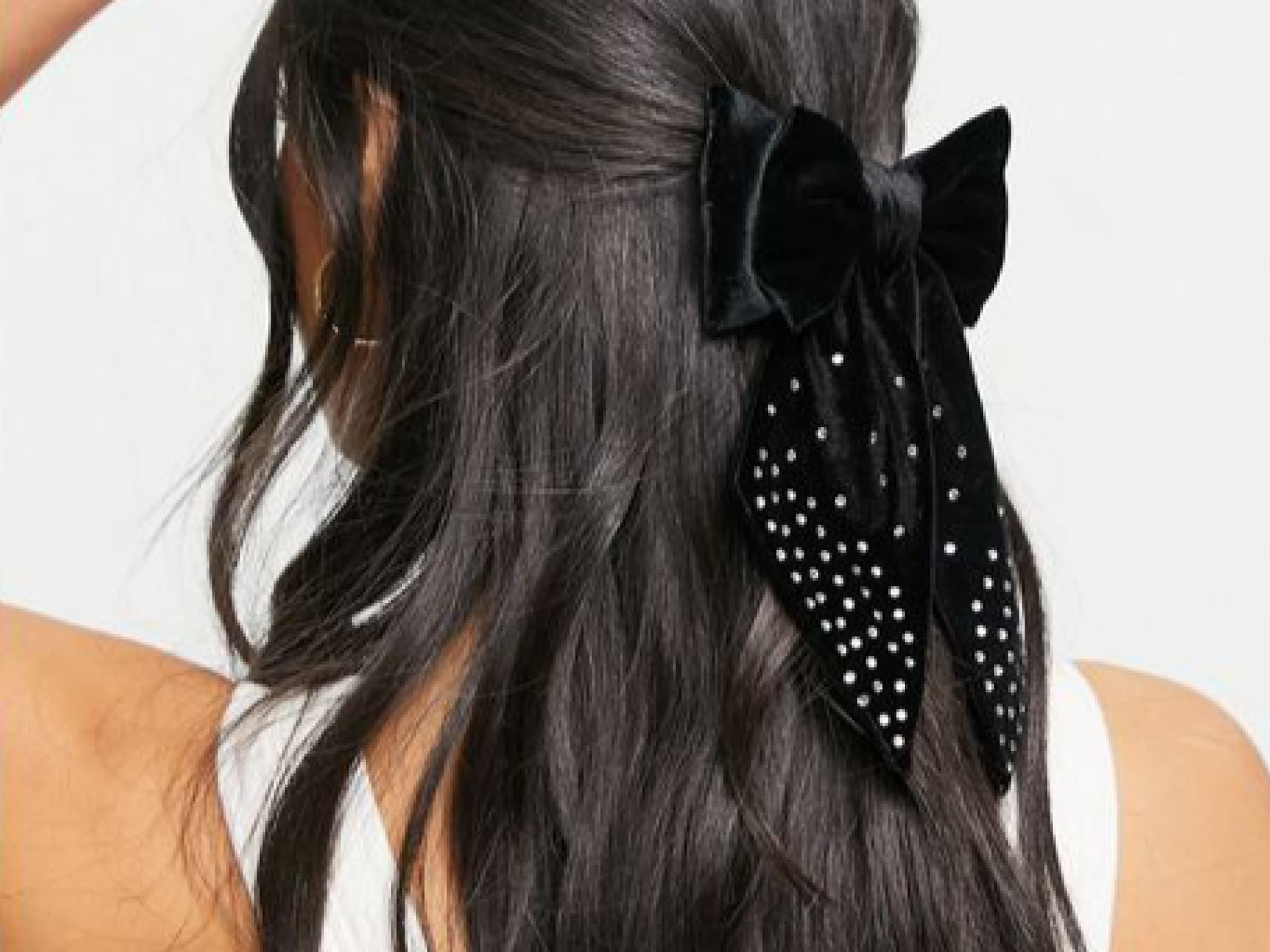 Glitzer Schleife Haare ASOS