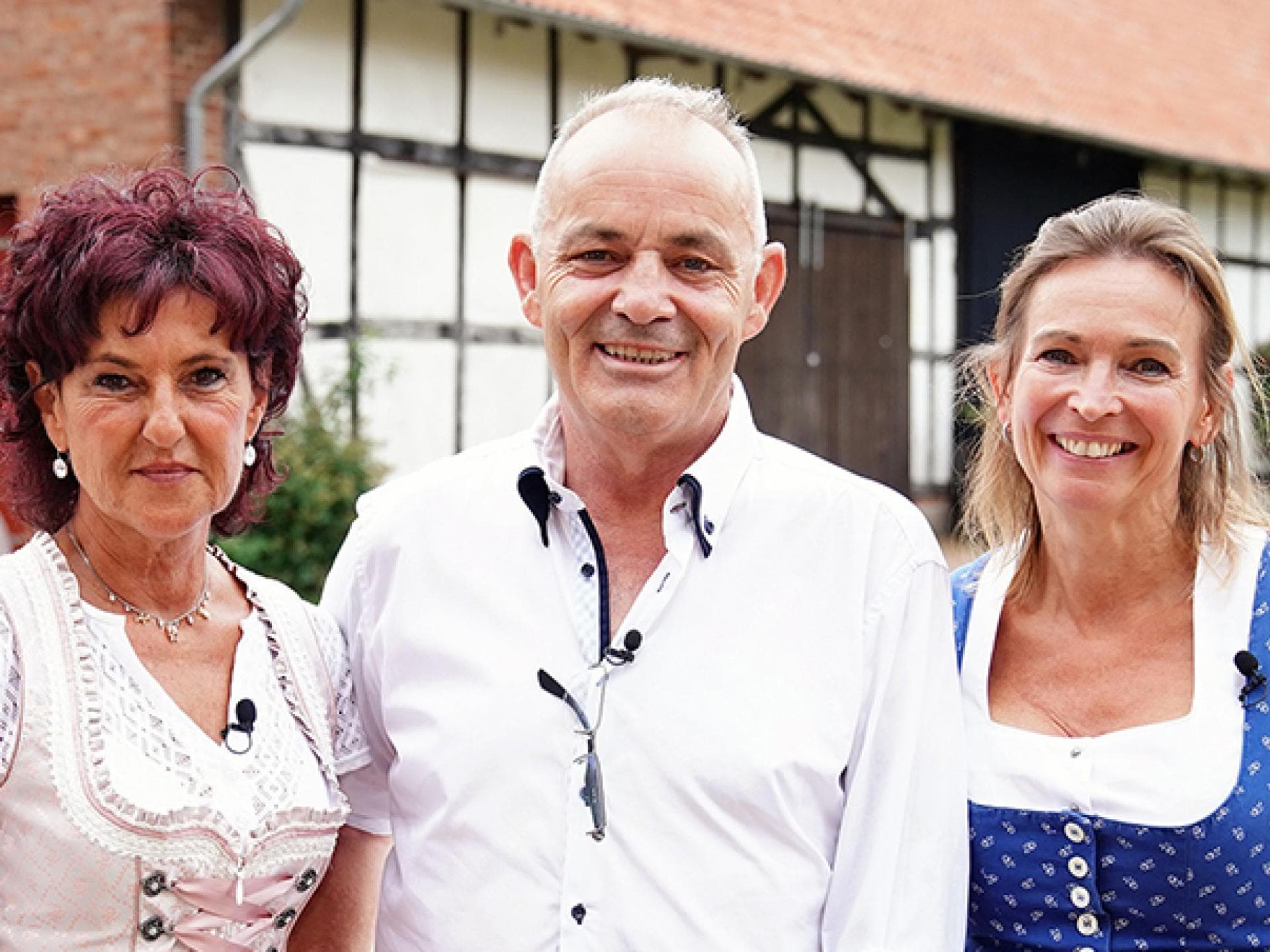 Kornelia, Laurence, Olaf und Bettina von "Bauer sucht Frau"