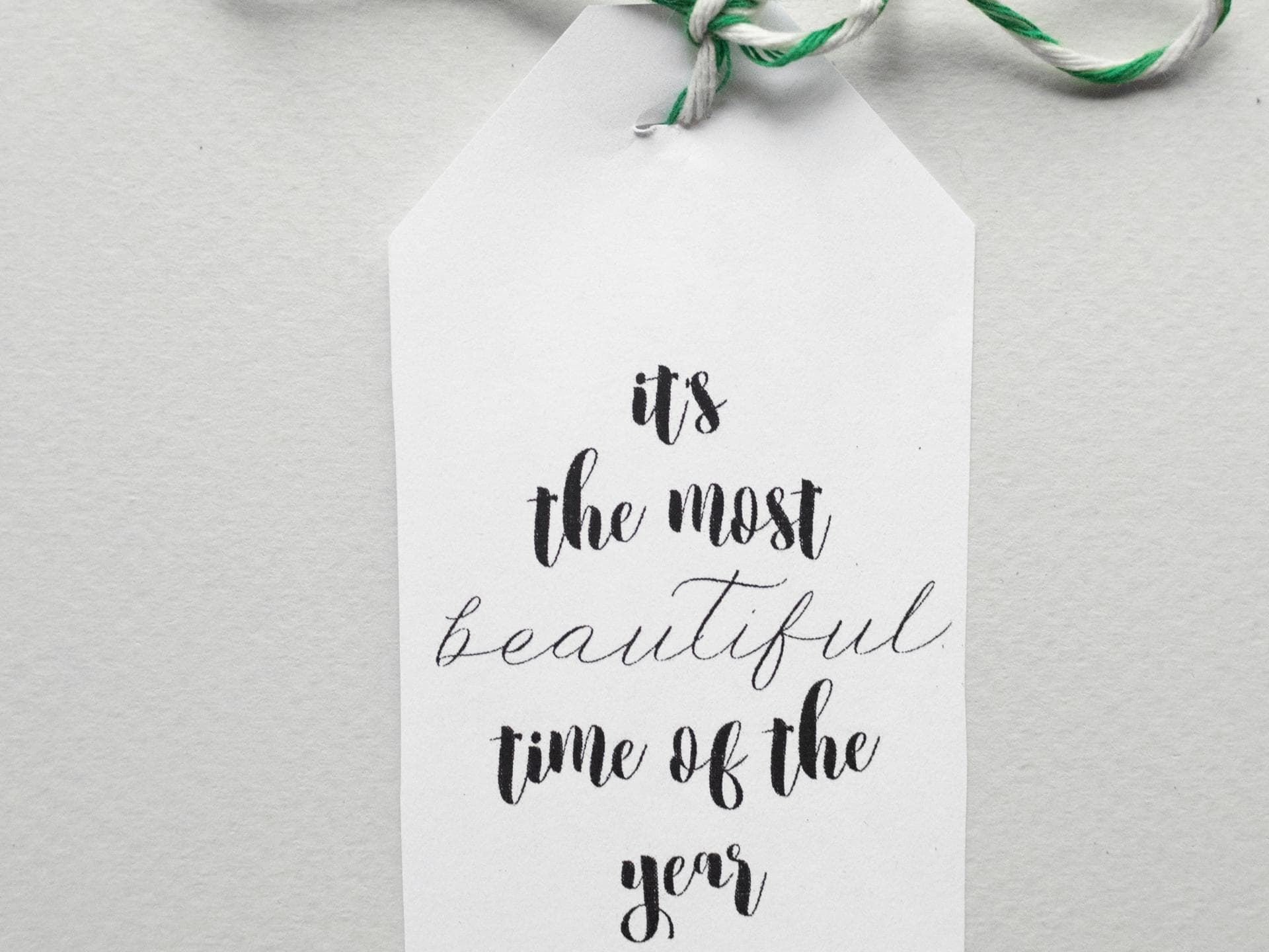 Geschenkeanhänger Weihnachten