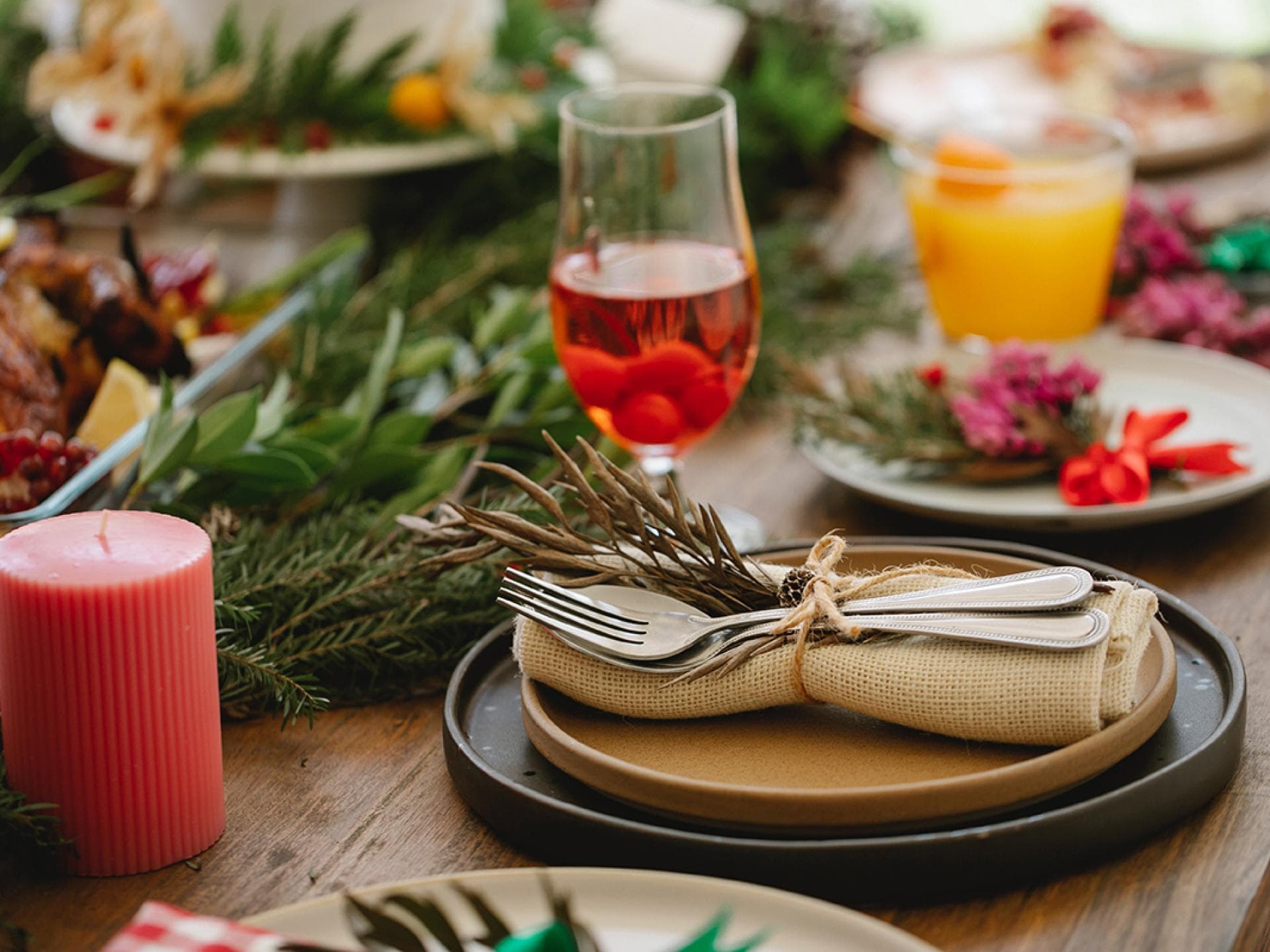 Weihnachtstisch