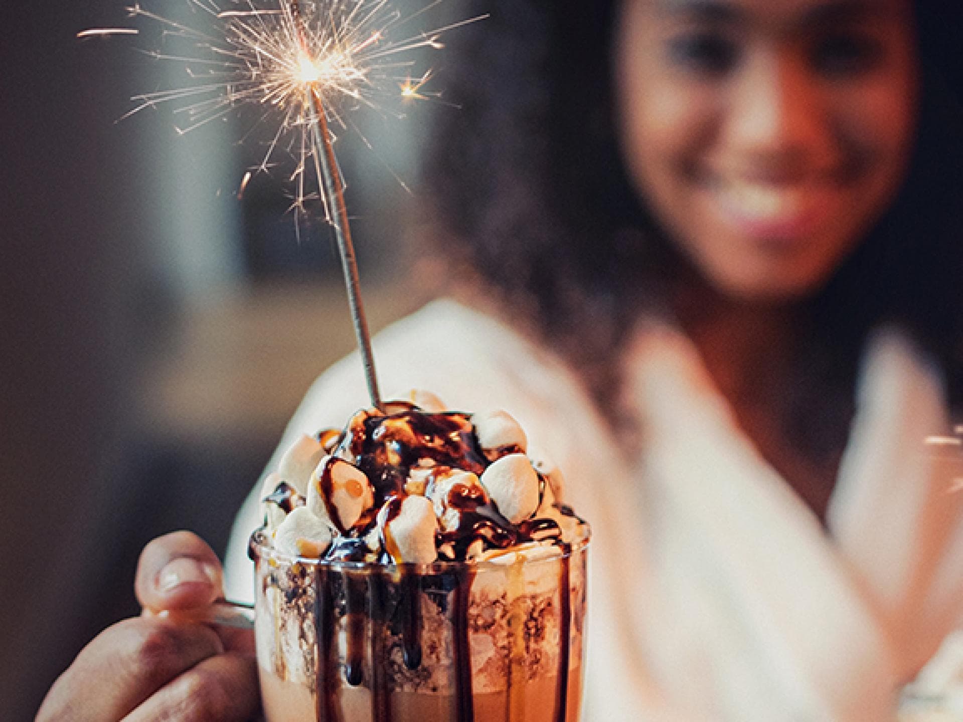Baileys Hot Chocolate Sparklers 