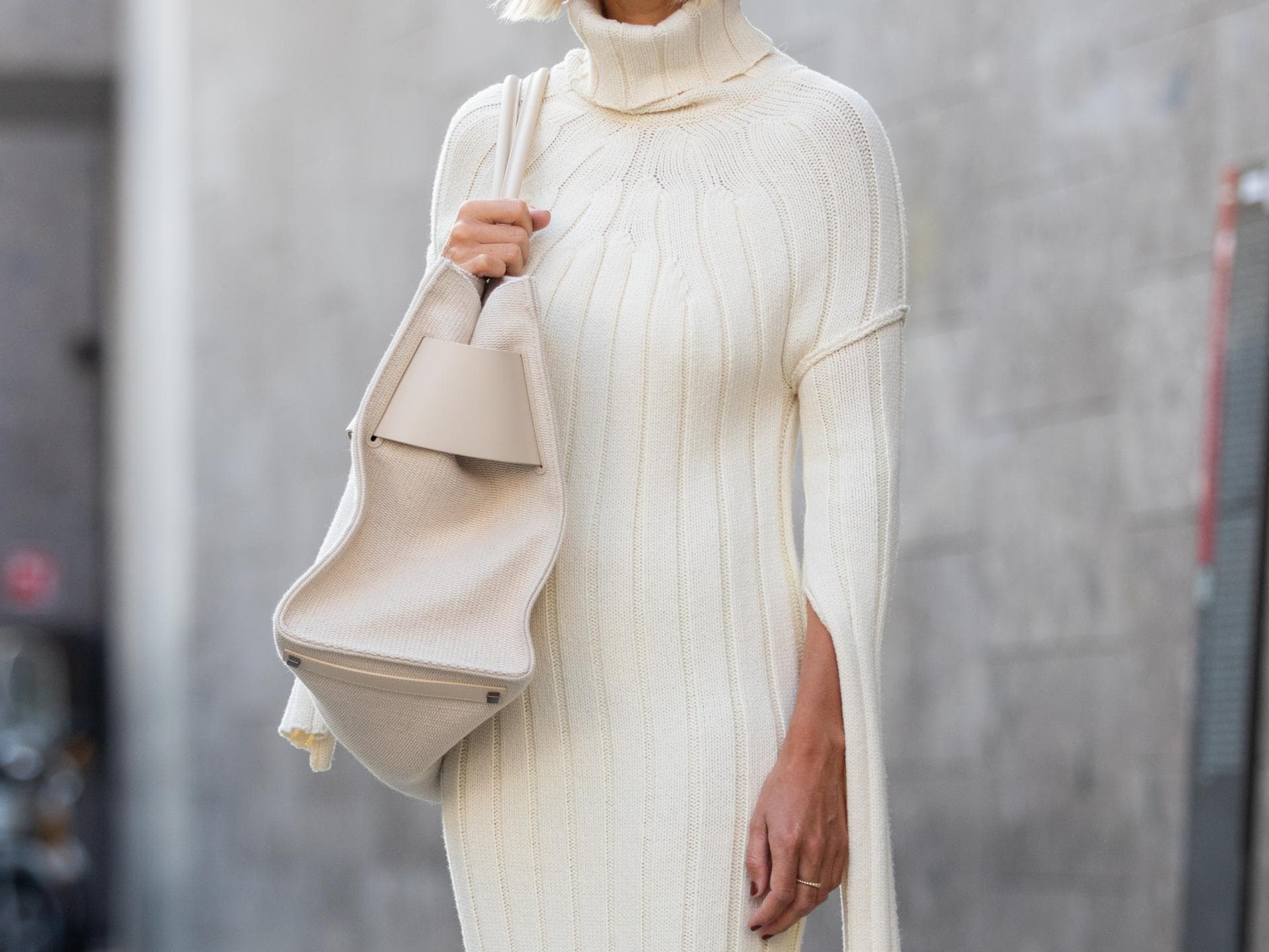 Strickkleid Modetrend 