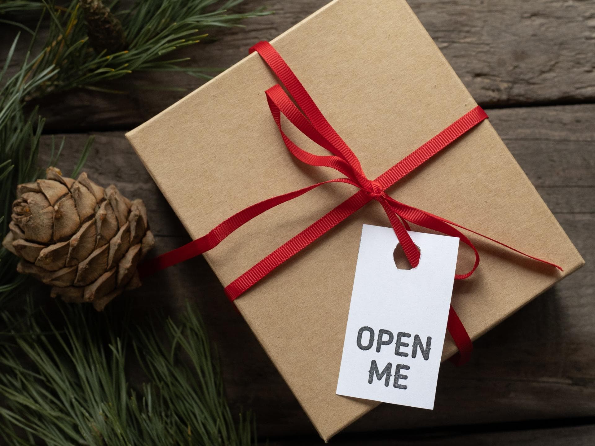 Geschenk open me