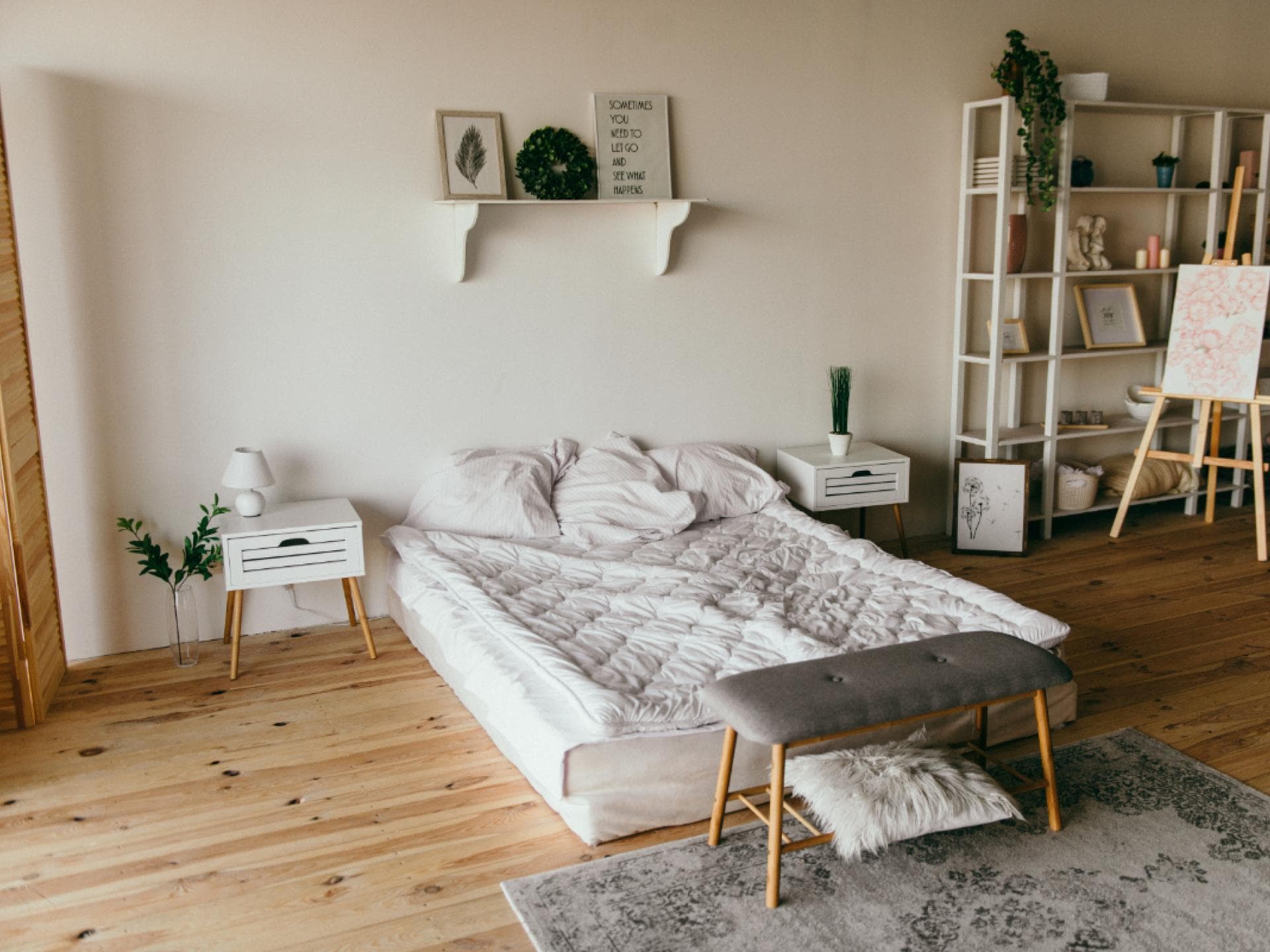 Schlafzimmer reinigen