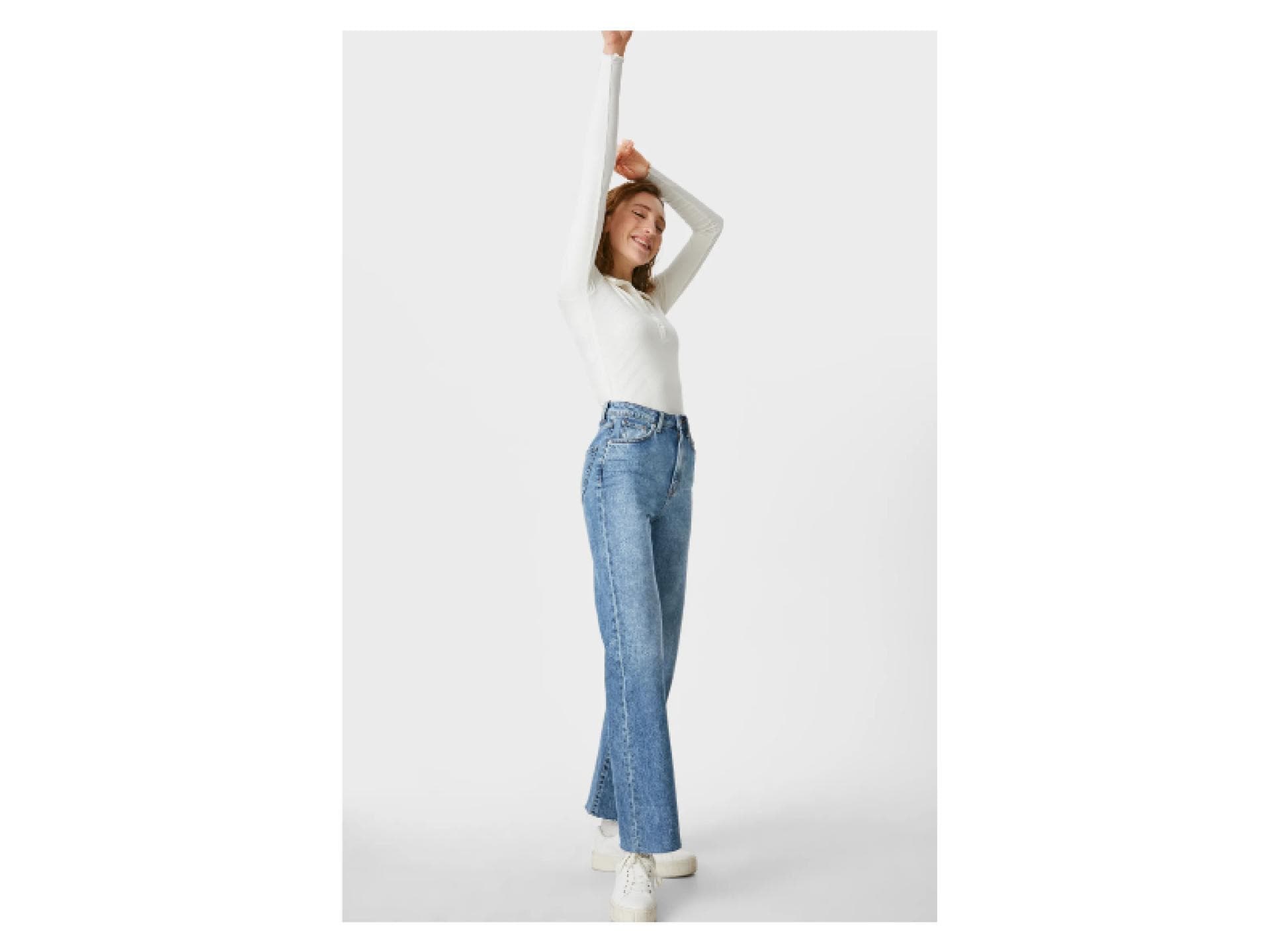 C&A Jeans offener Saum