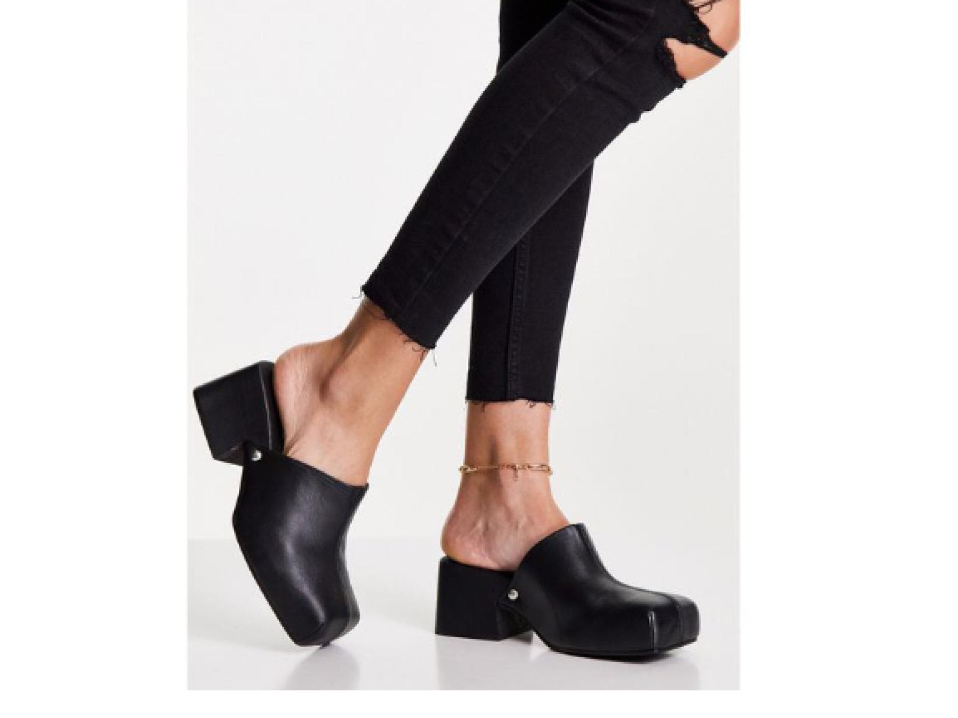 Clogs Schwarz ASOS