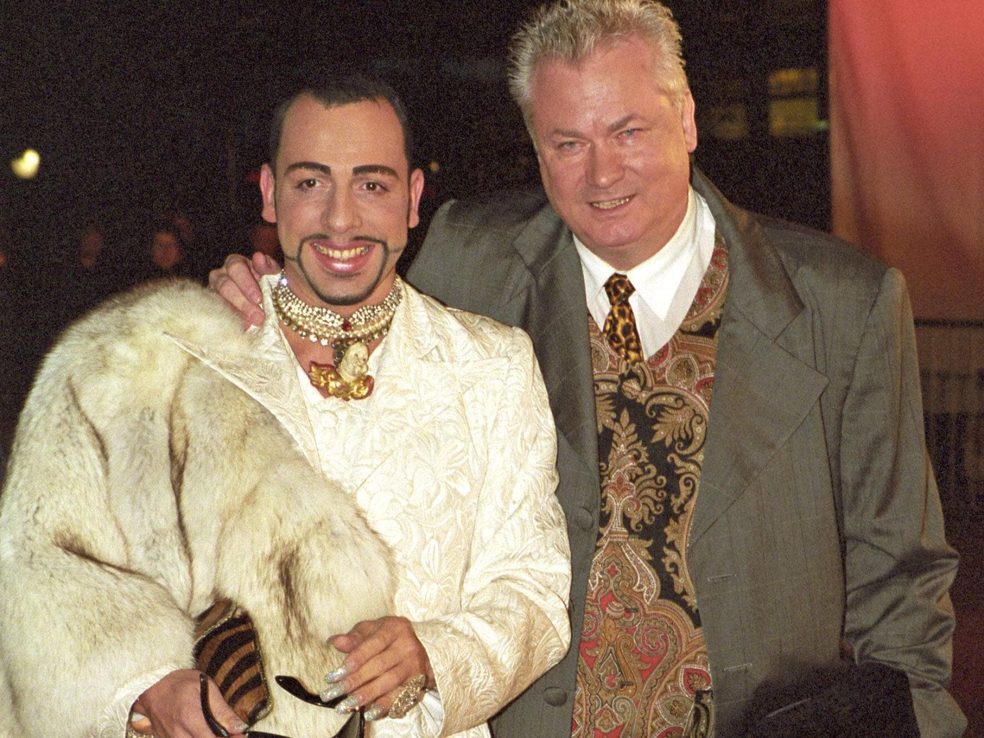 Harald Glööckler und Dieter Schroth