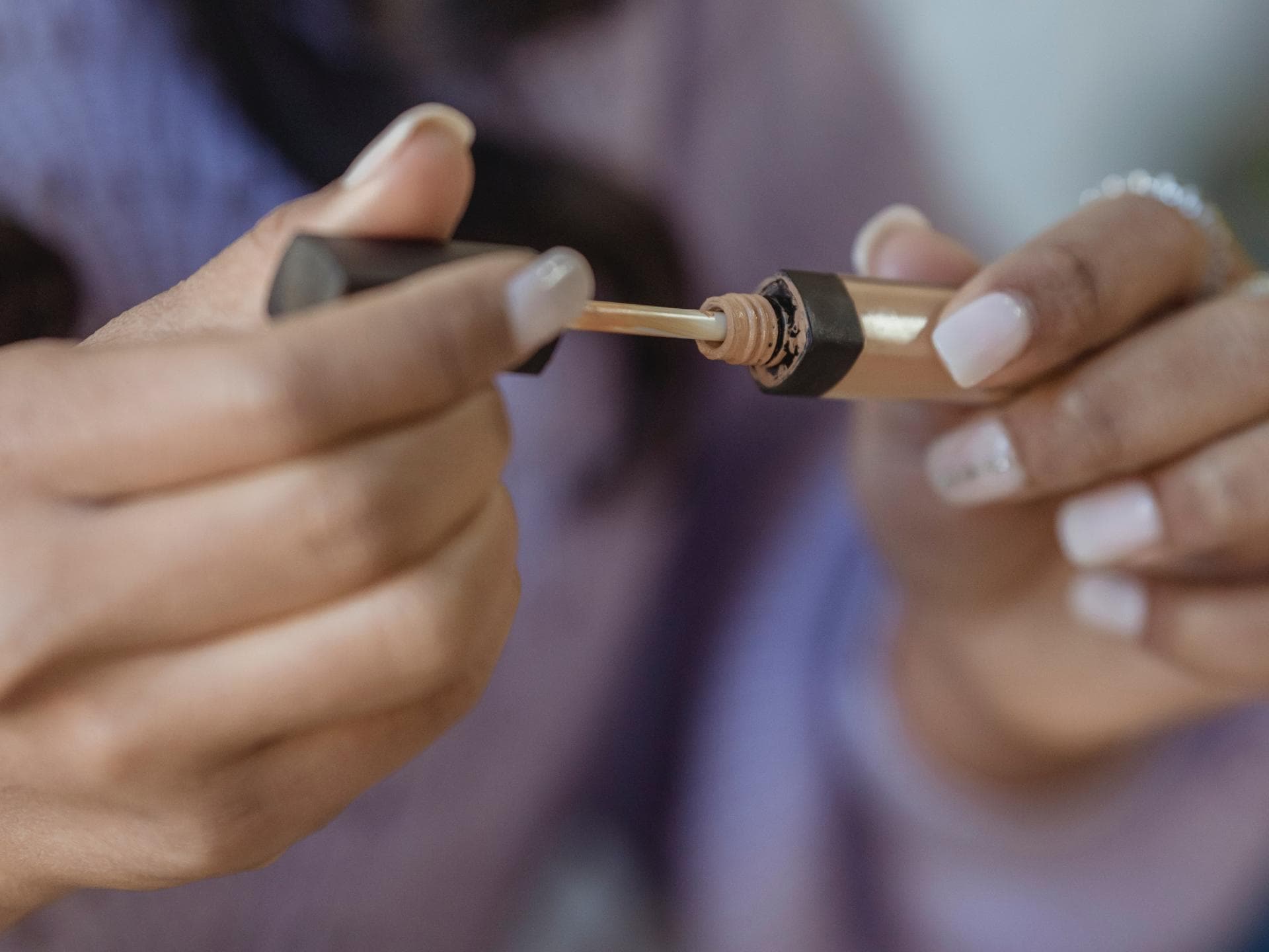 Concealer auftragen