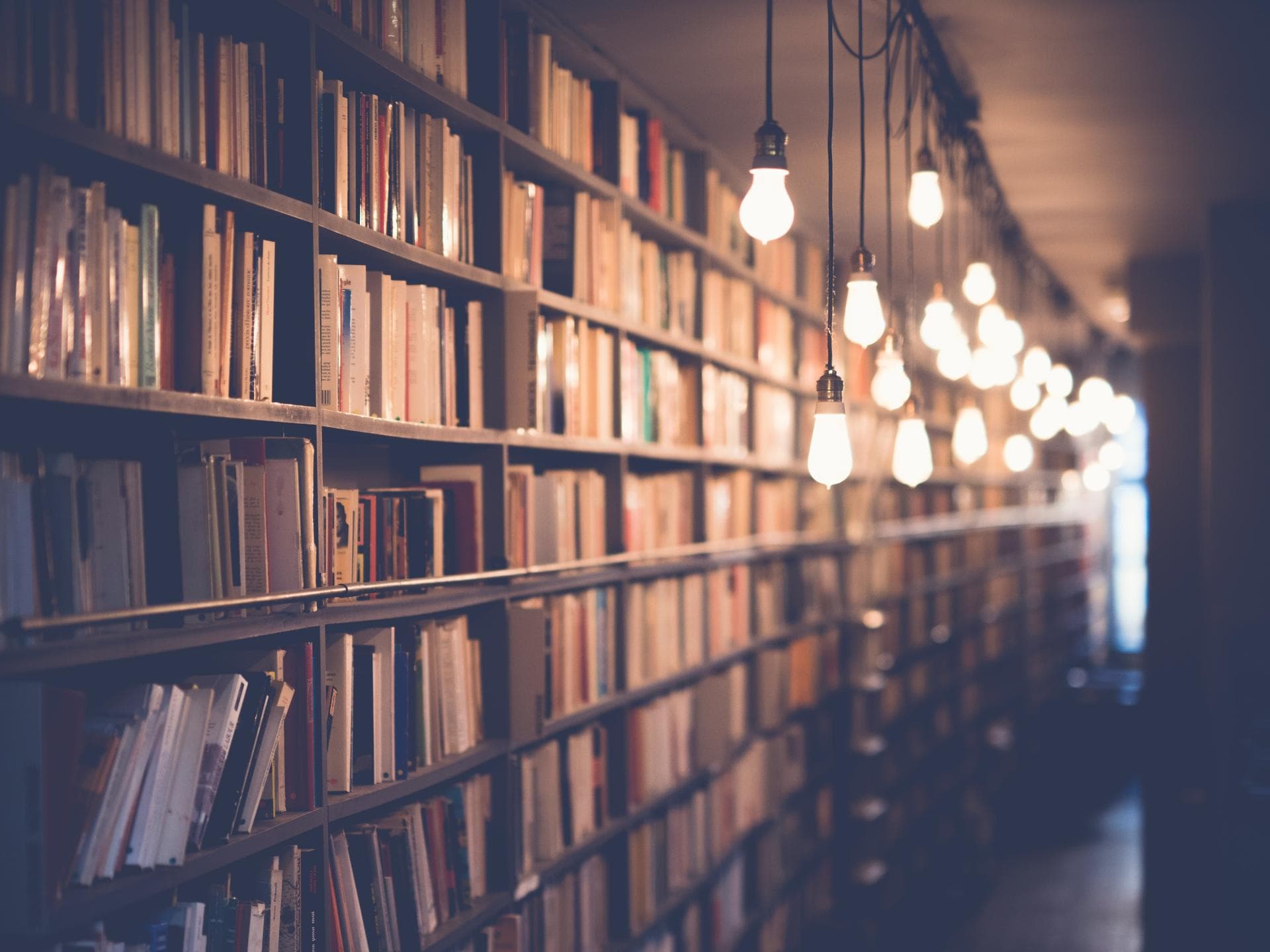 Bücherwand Bibliothek