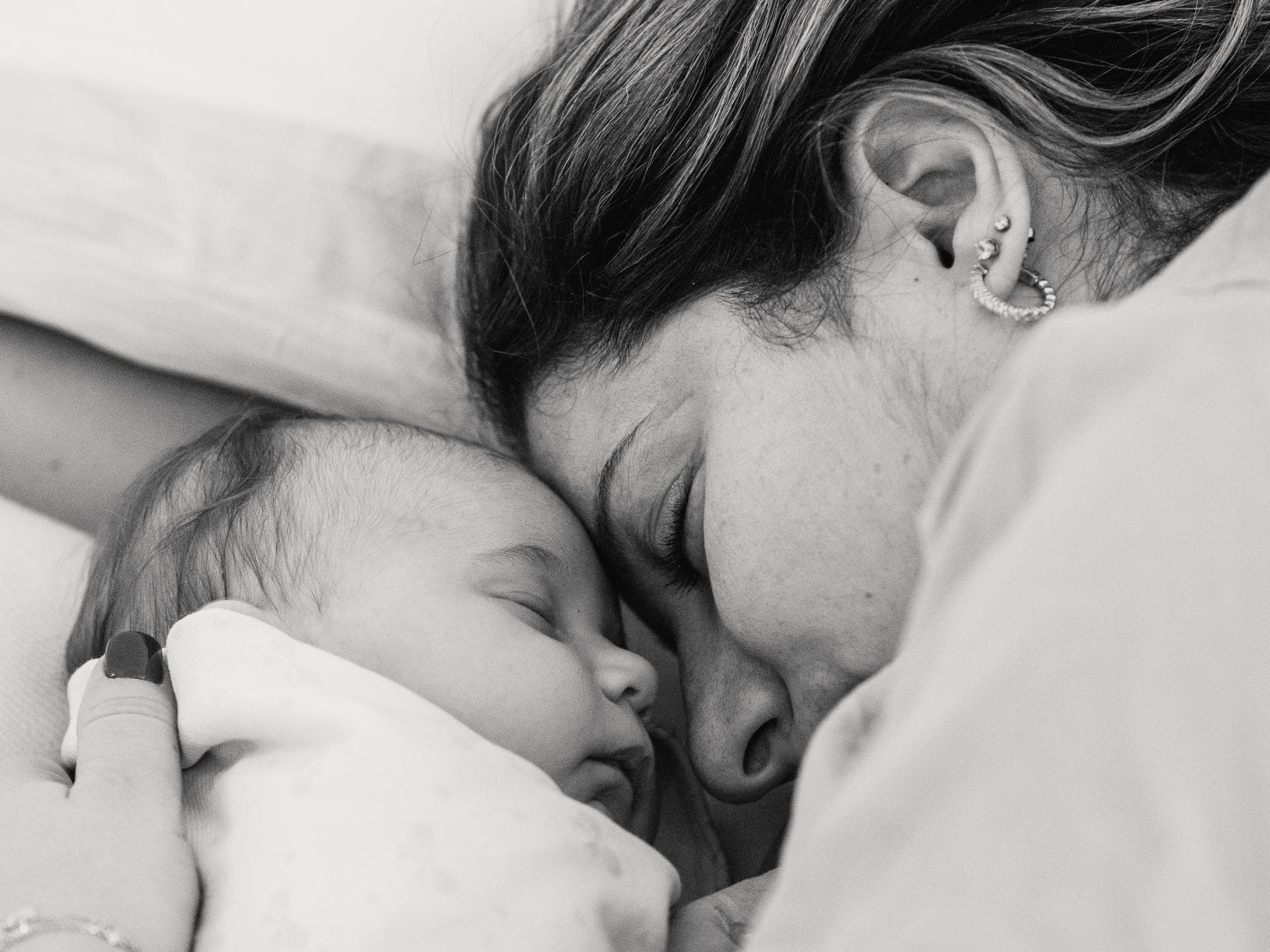 Wochenbett Mutter und Kind