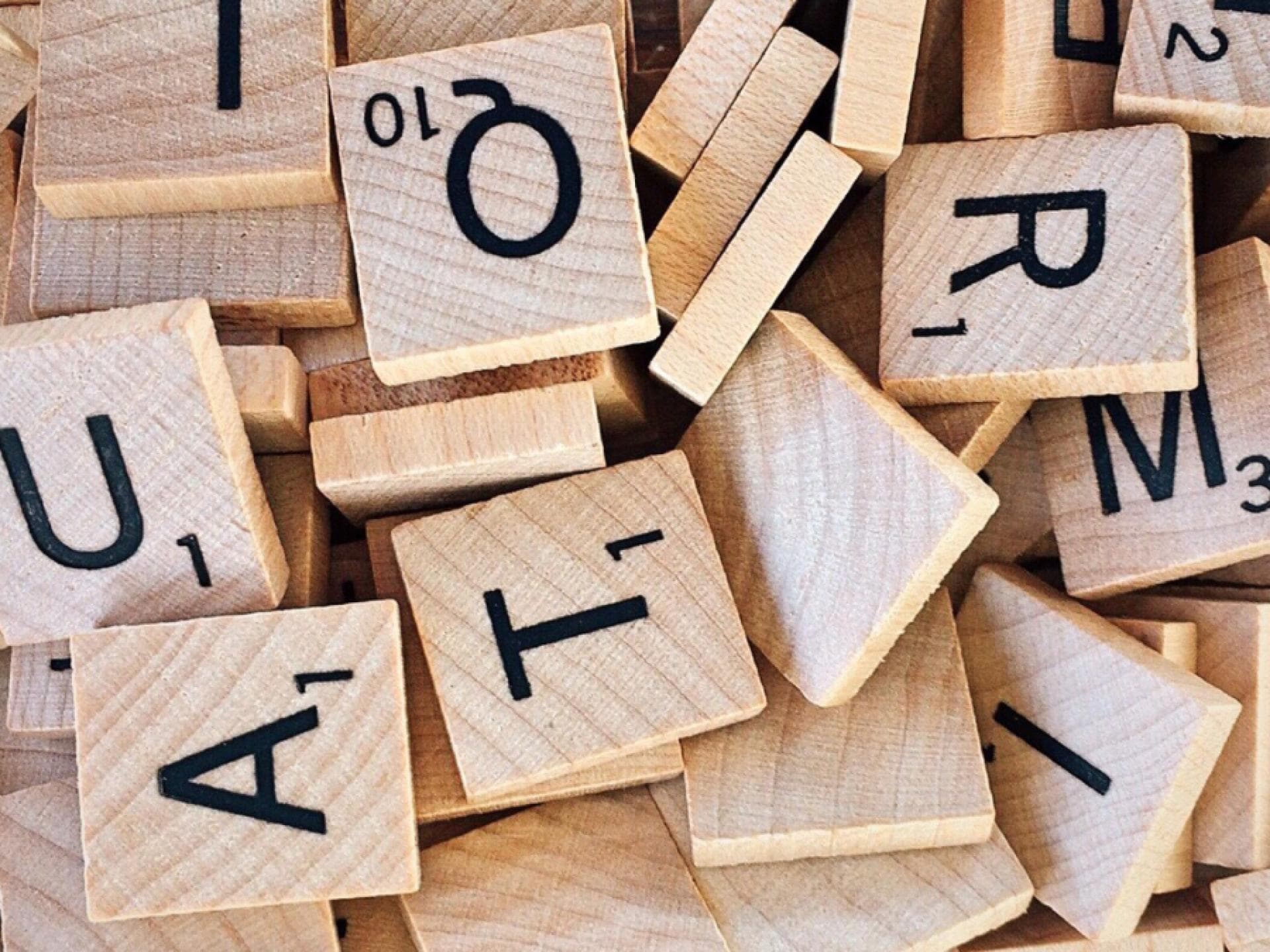 Scrabble Steine