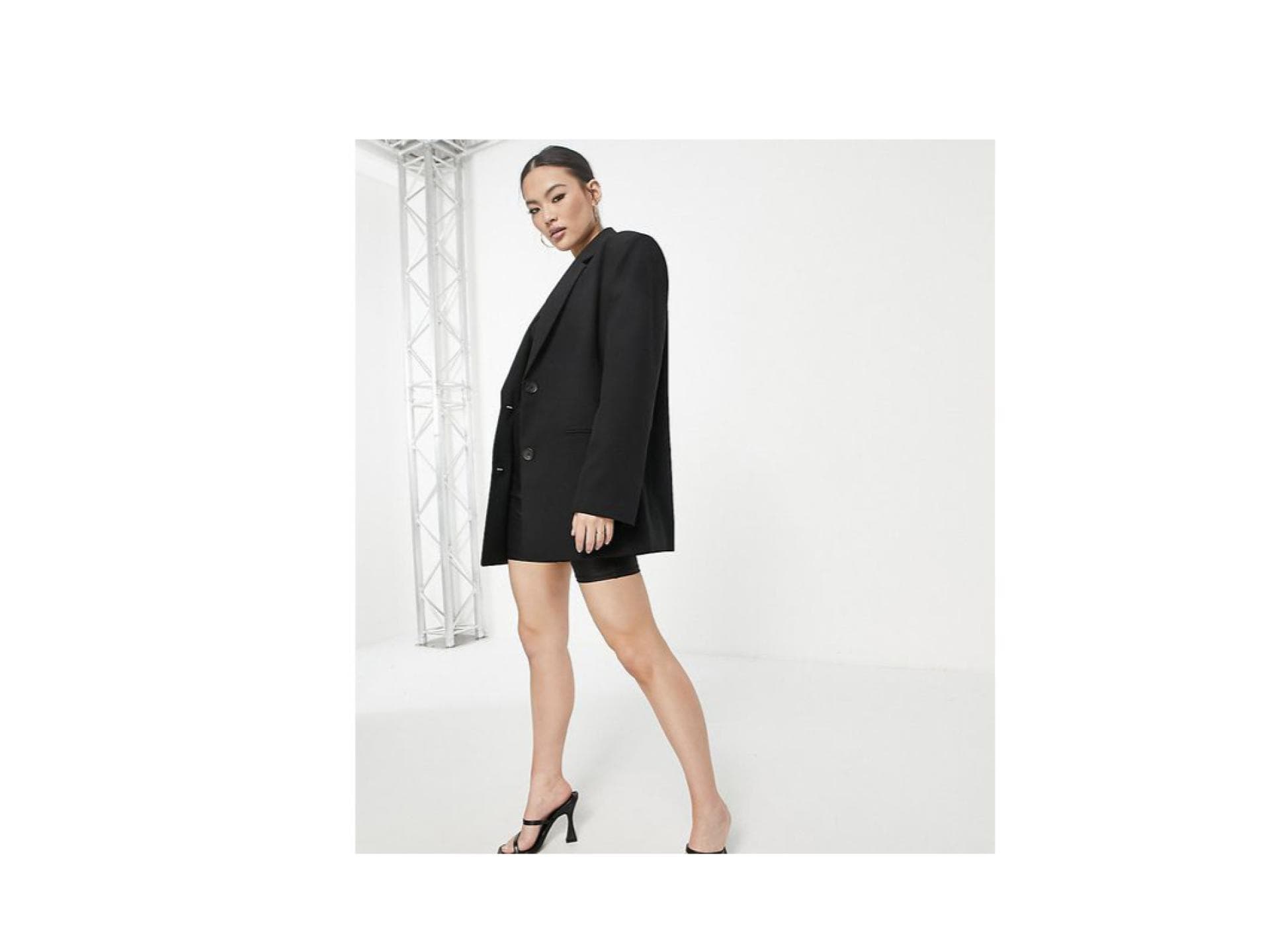 Schwarzer Blazer asYou