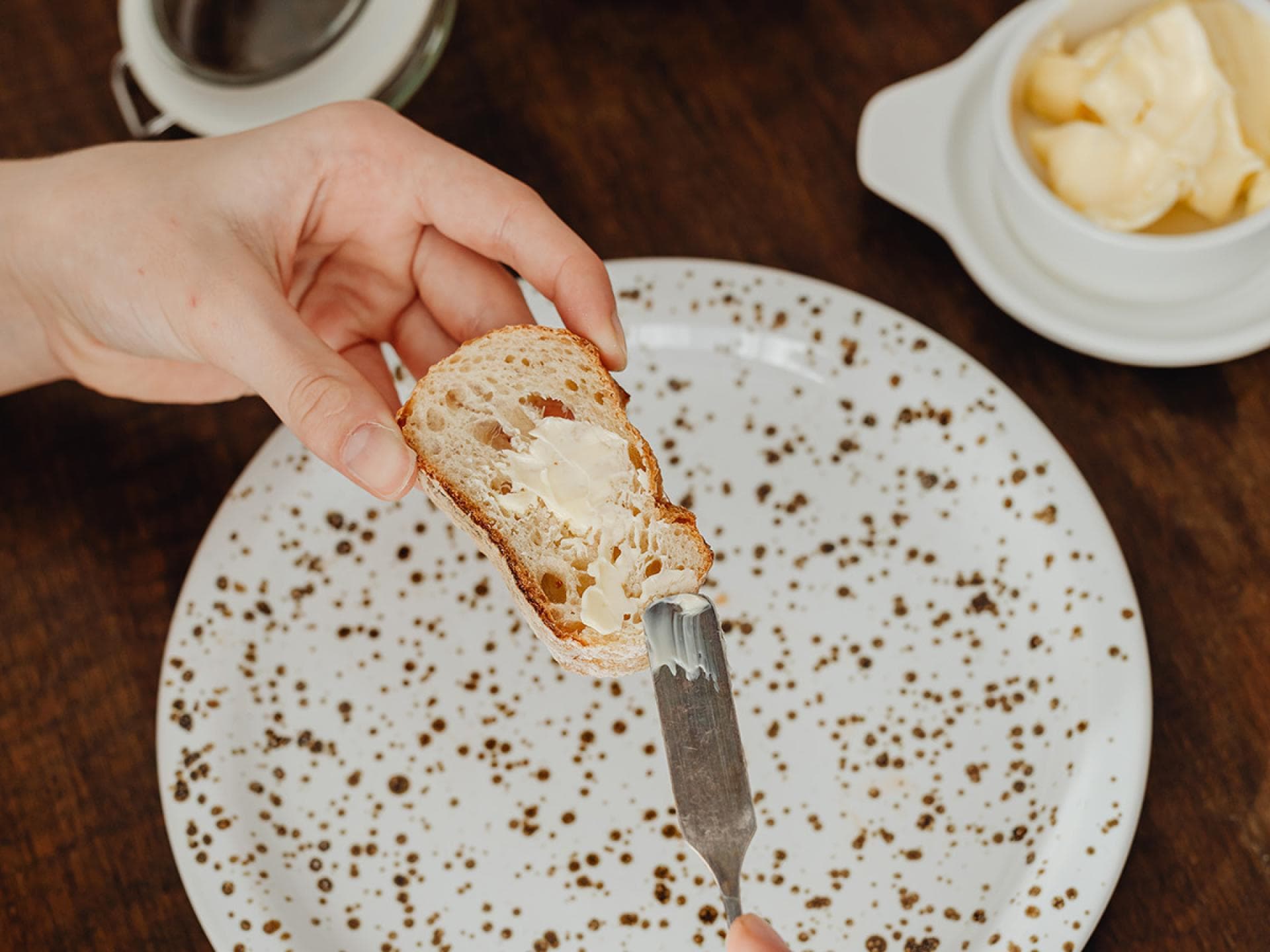 Aufstrich auf Brot