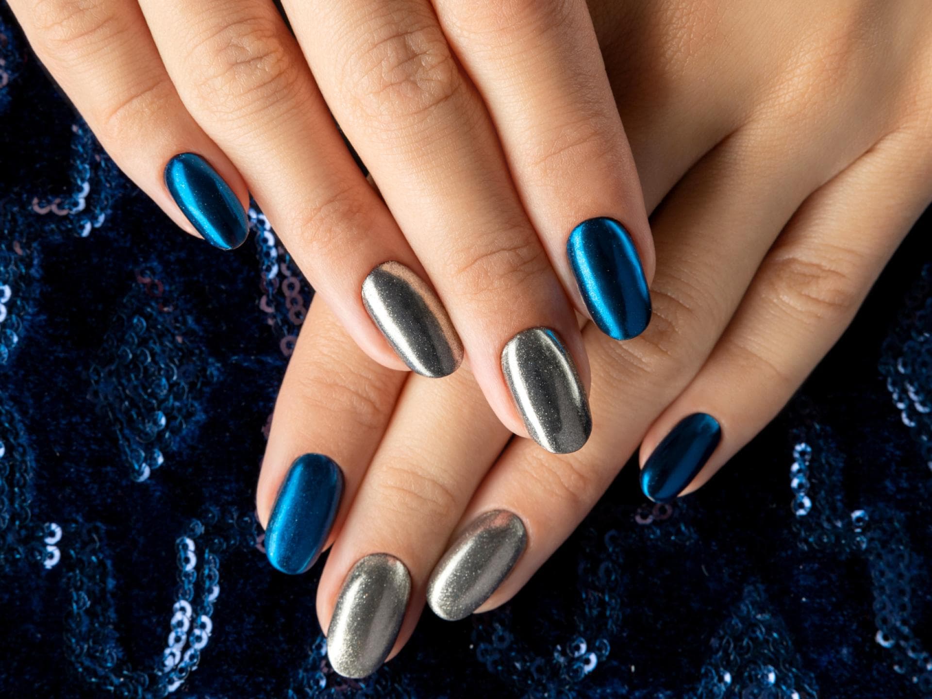 Chrome Nails Nagellack-Trend