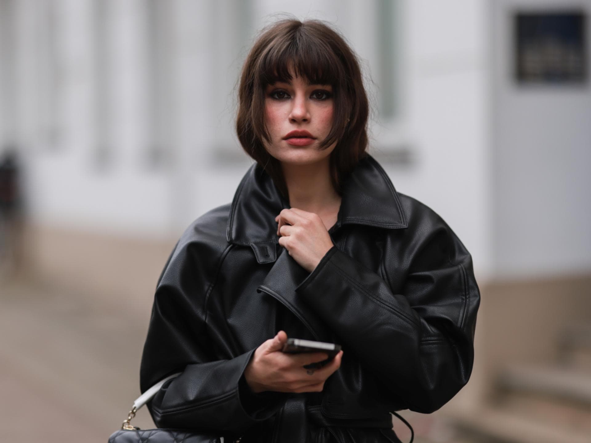 Frisurentrend Strong Fringe Pony