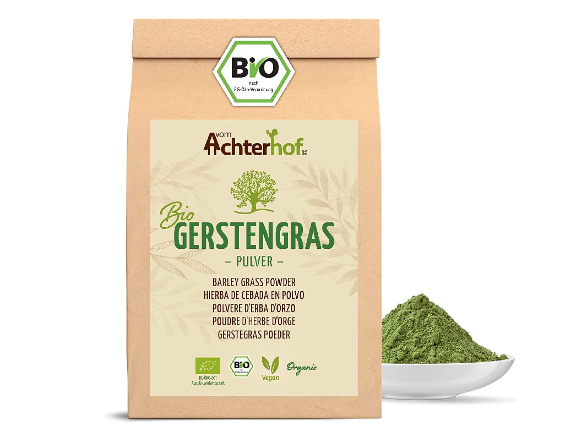 Gerstengras Pulver