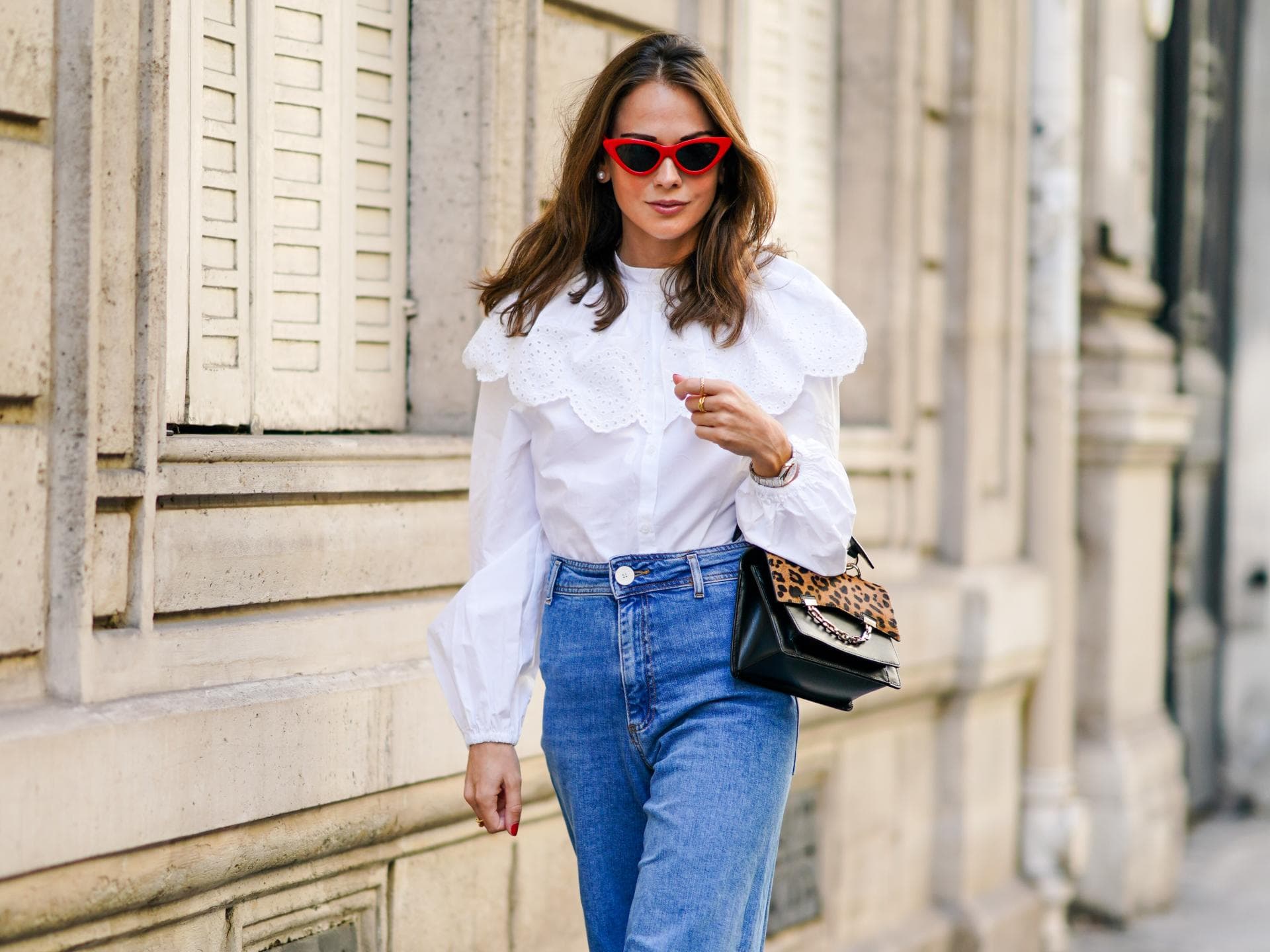 Therese Hellström Jeans und Bluse Therese Hellström Jeans und Bluse