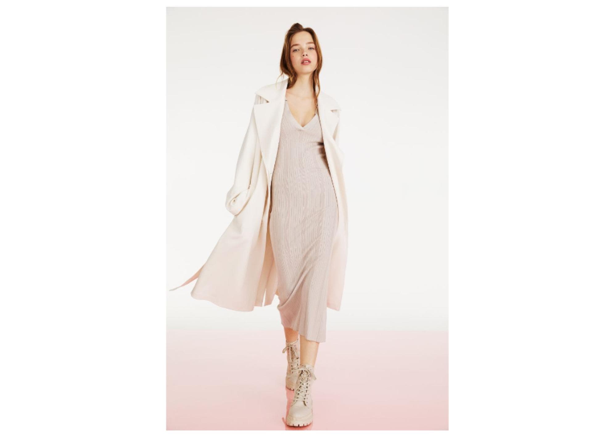 Strickkleid beige H&M Strickkleid beige H&M