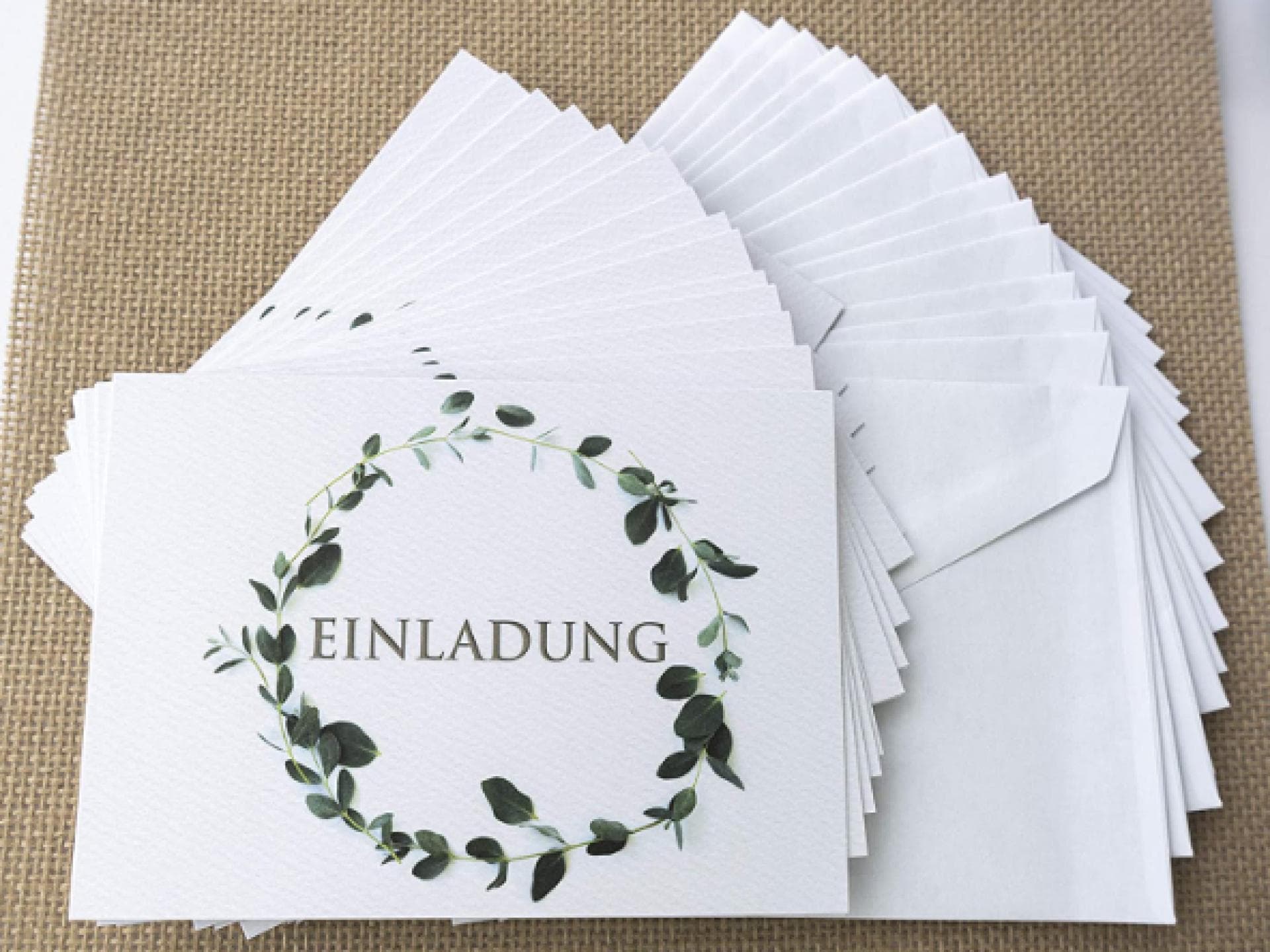 Einladungskarte Hochzeit
