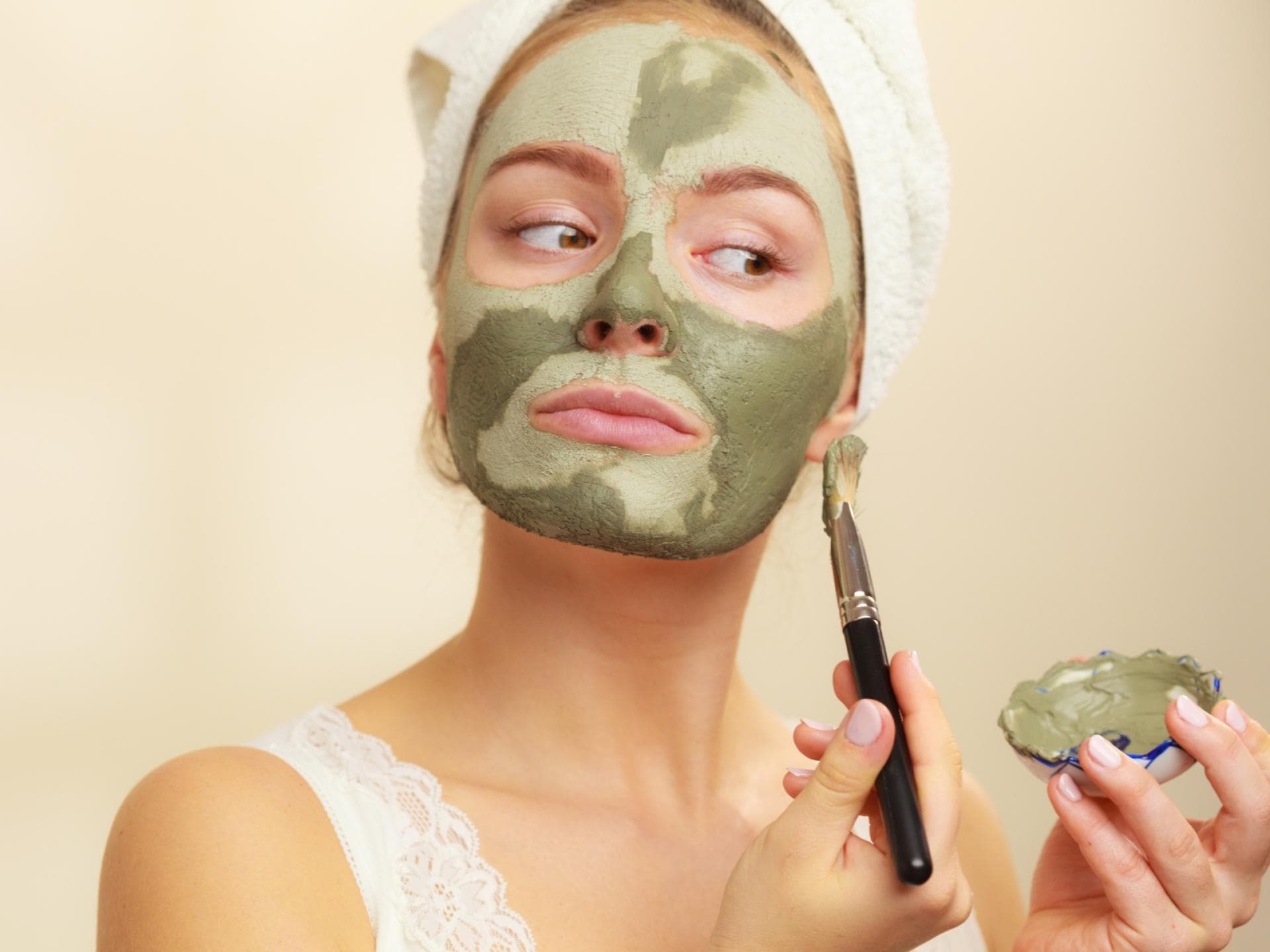 Heilerde Maske