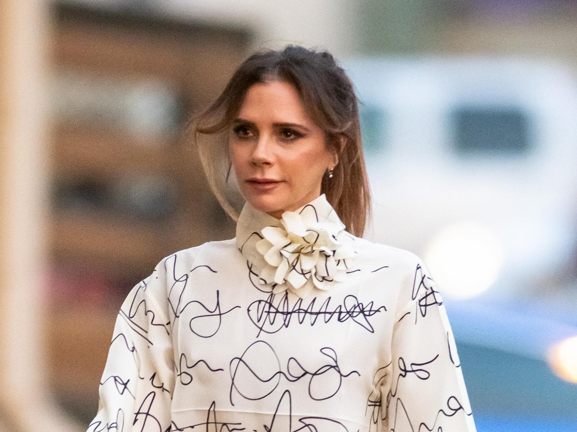 Victoria Beckham schöne Haut