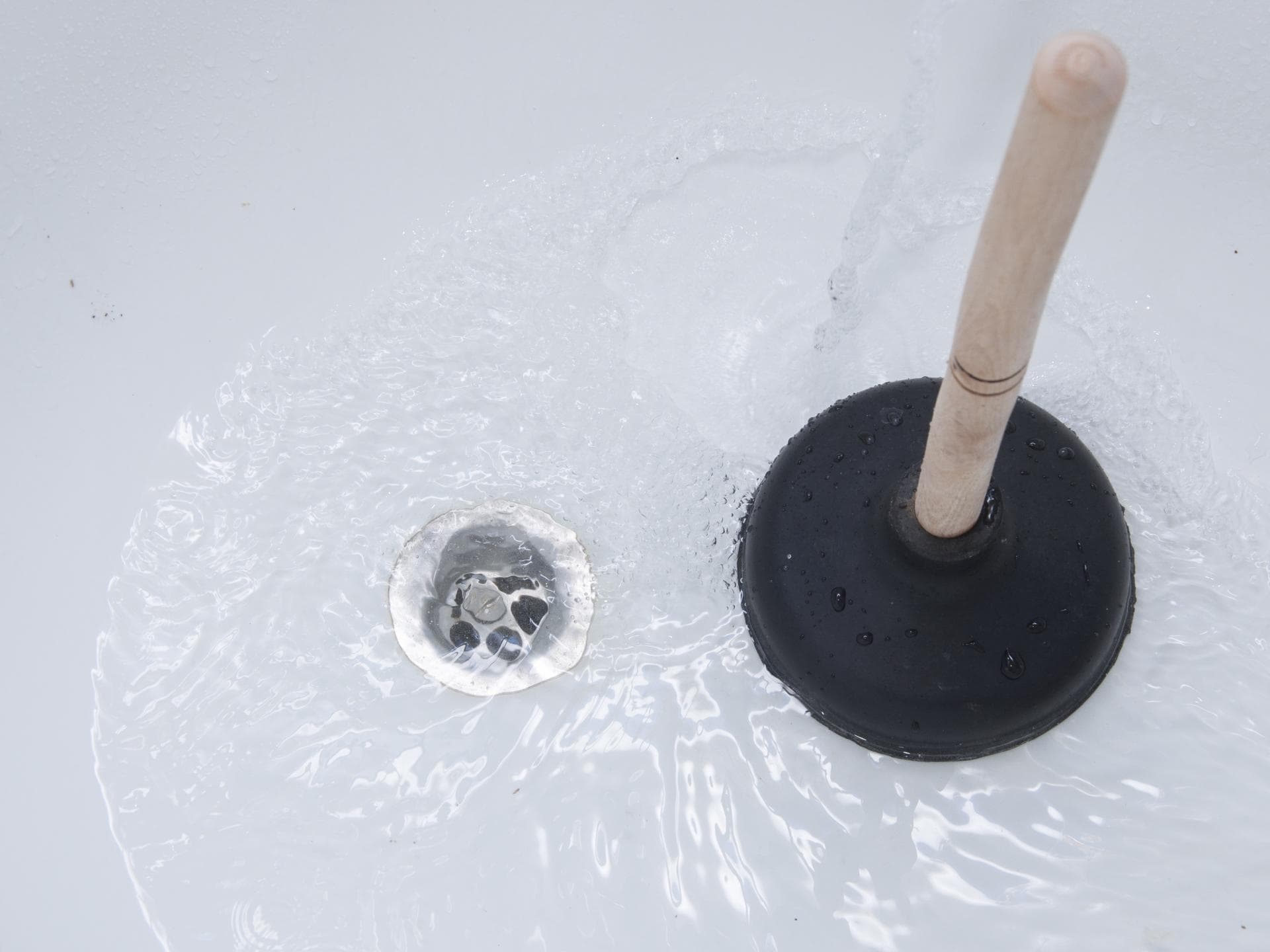 Waschbecken verstopft