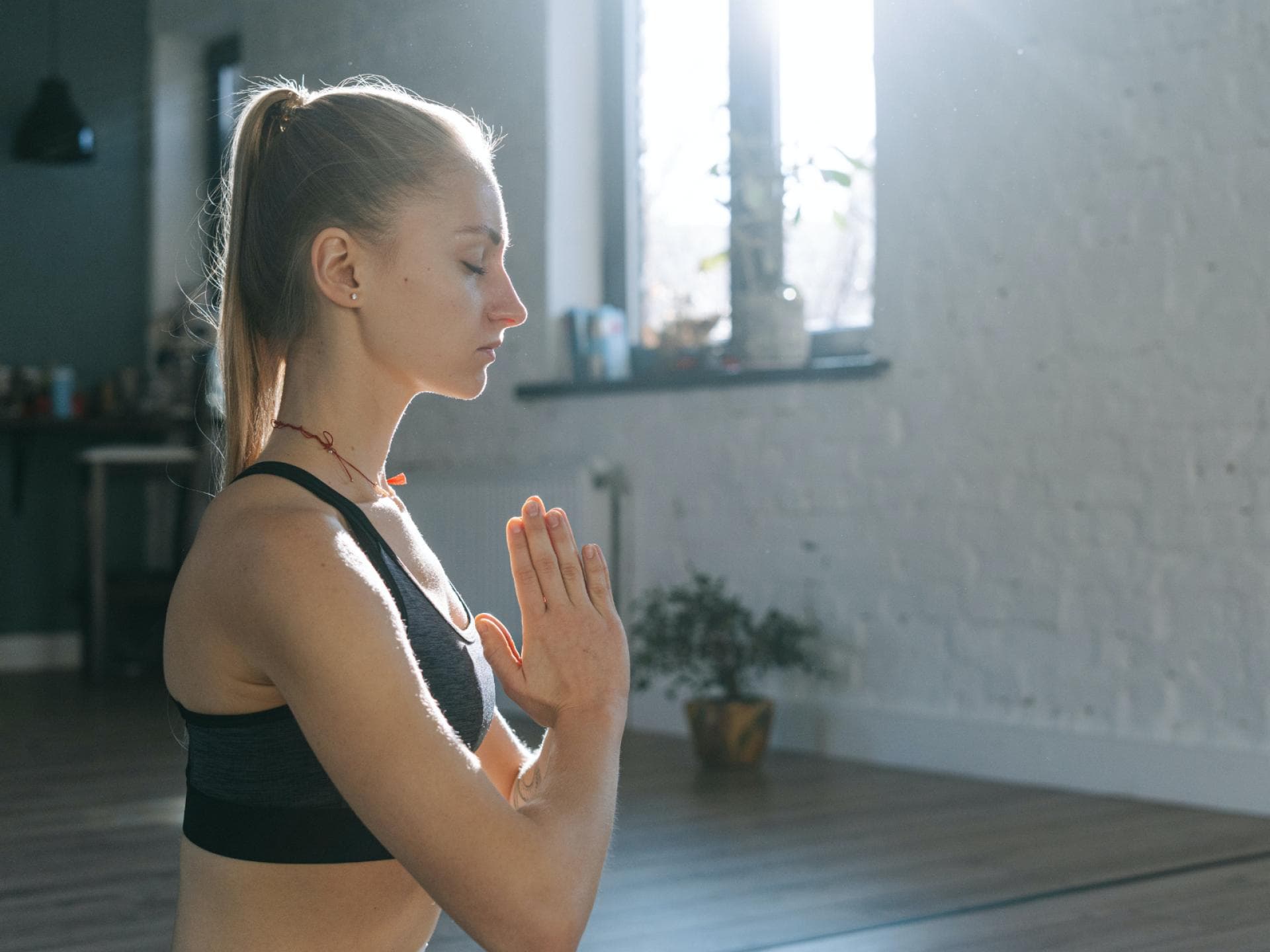 Meditation Frau