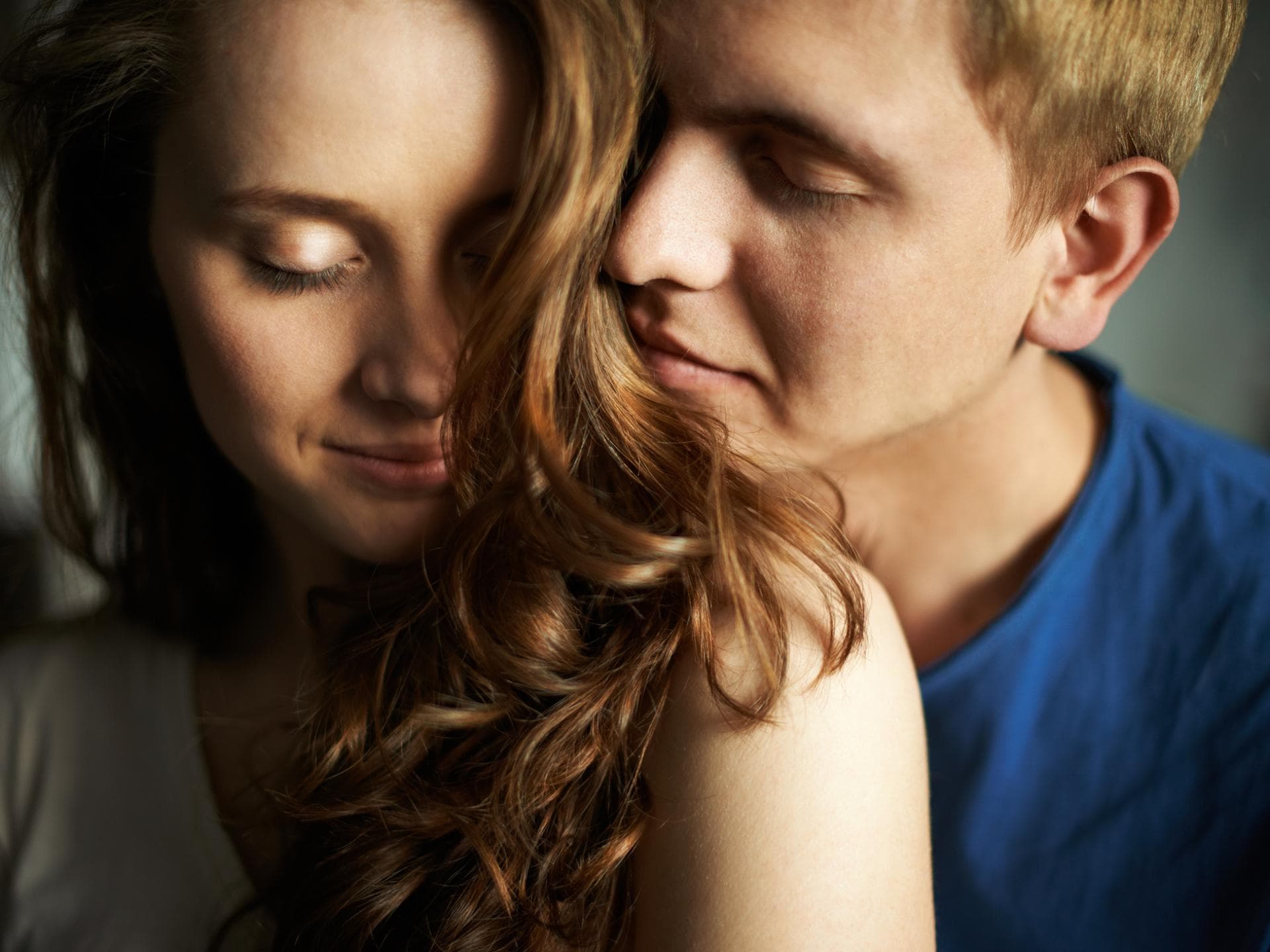 Frau und Mann 