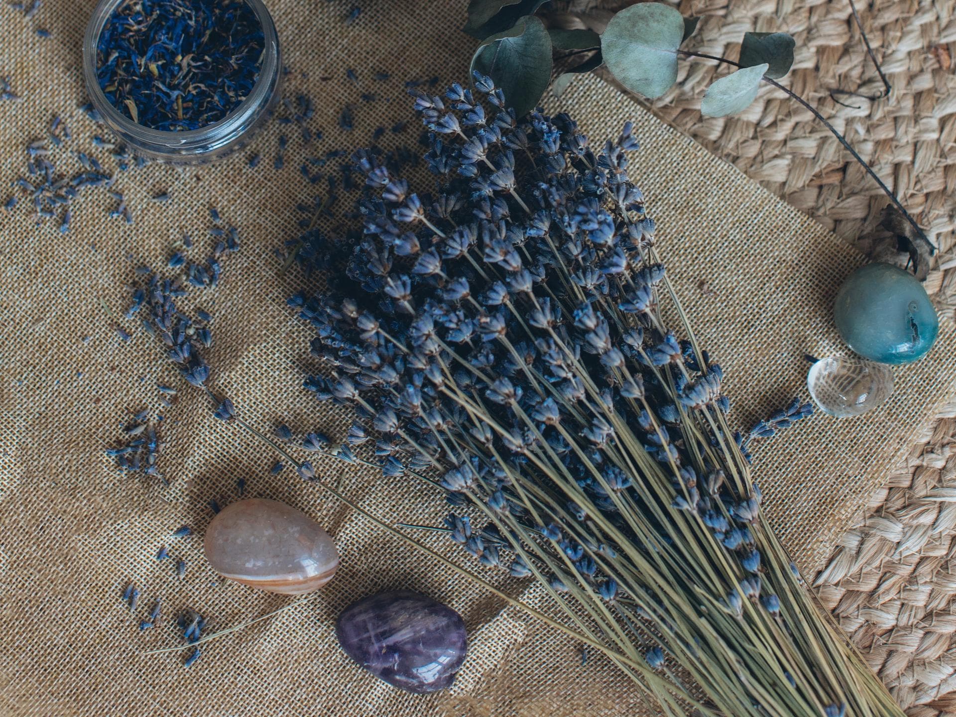 Getrockneter Lavendel