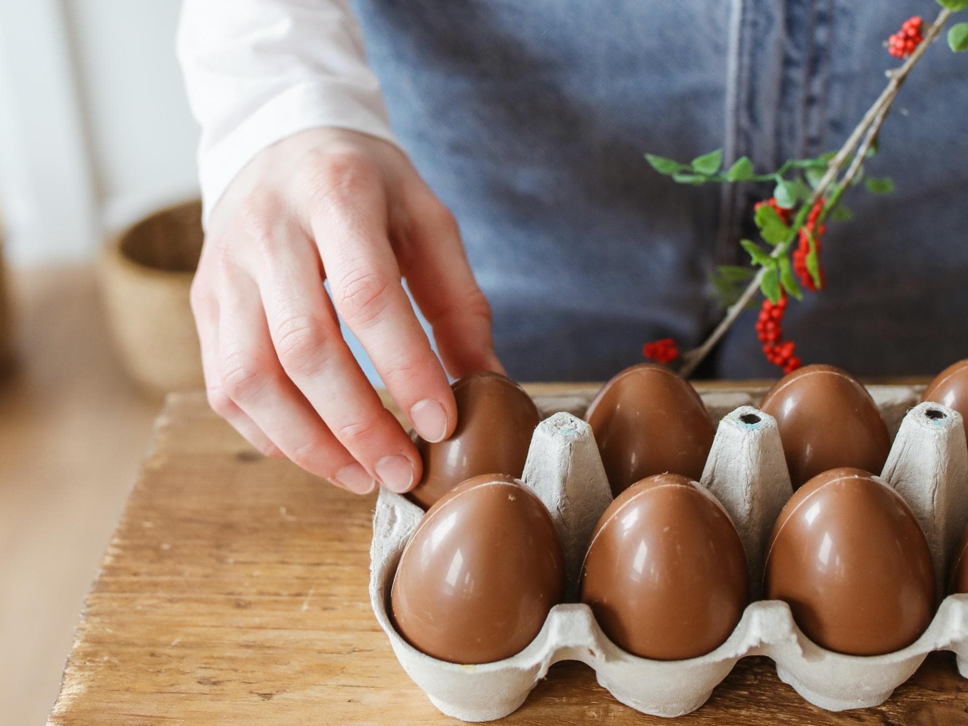 Schokoeier Ostern