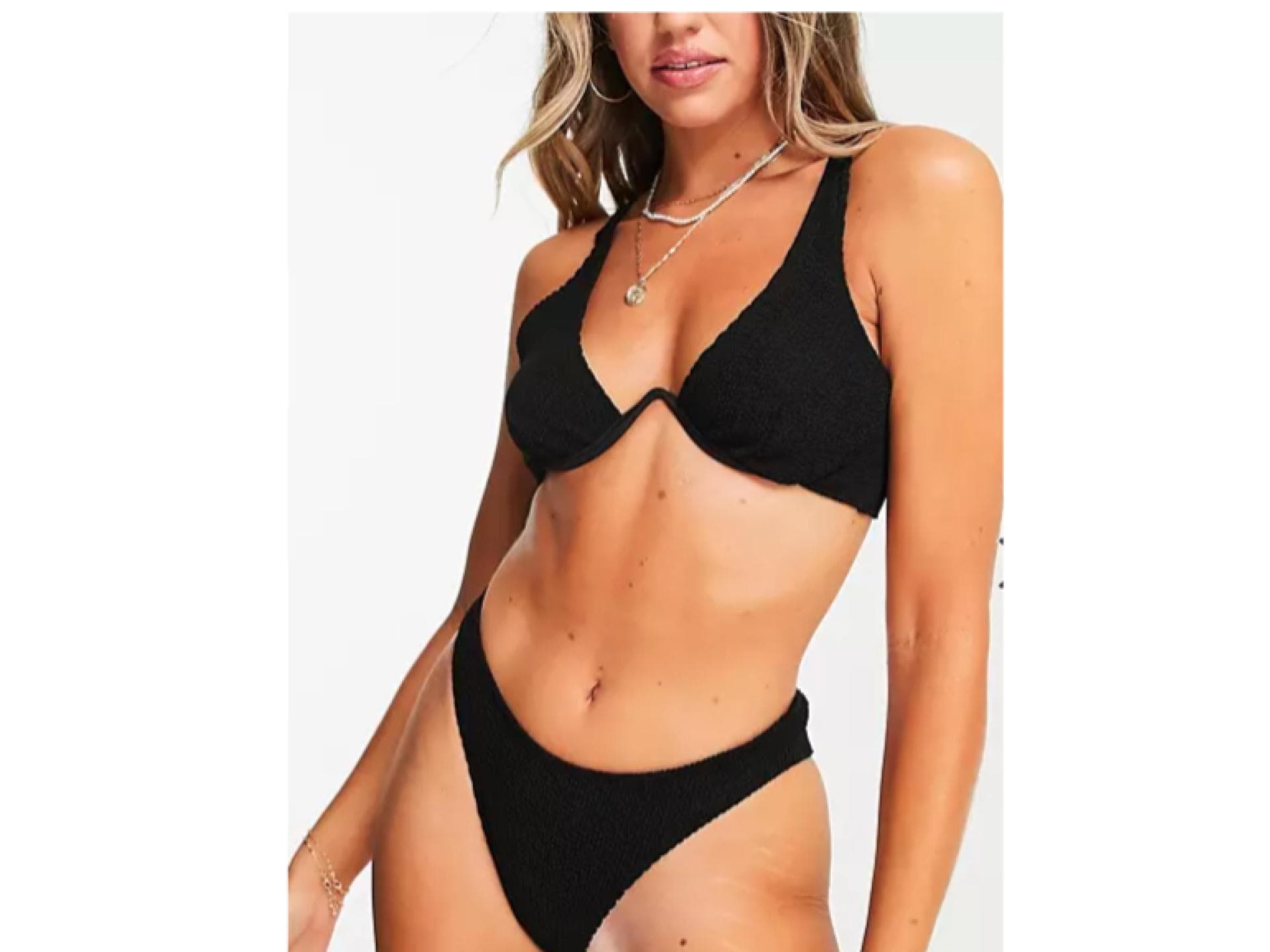 ASOS Bikini schwarz 