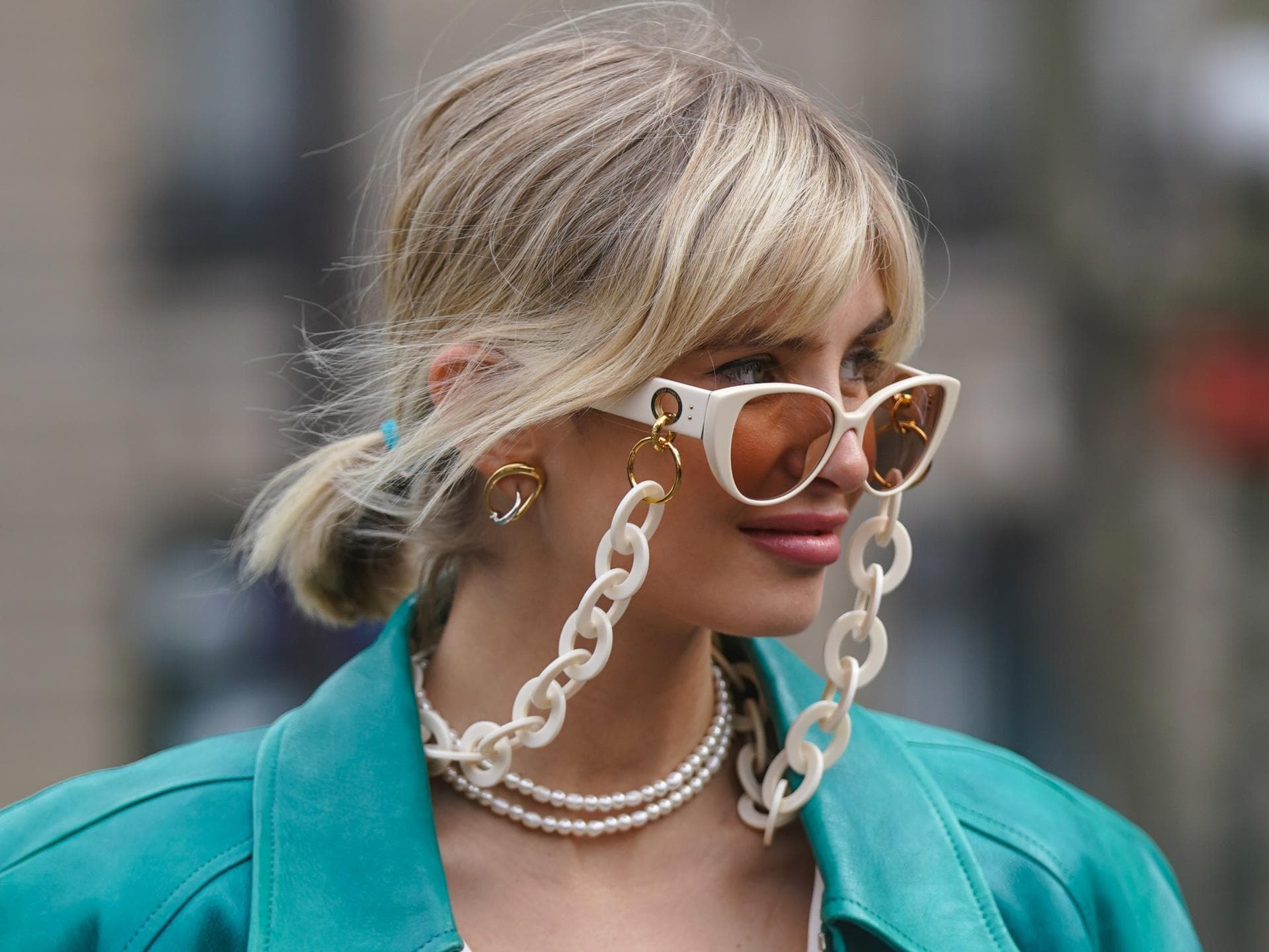Xenia Adonts mit Sonnenbrille