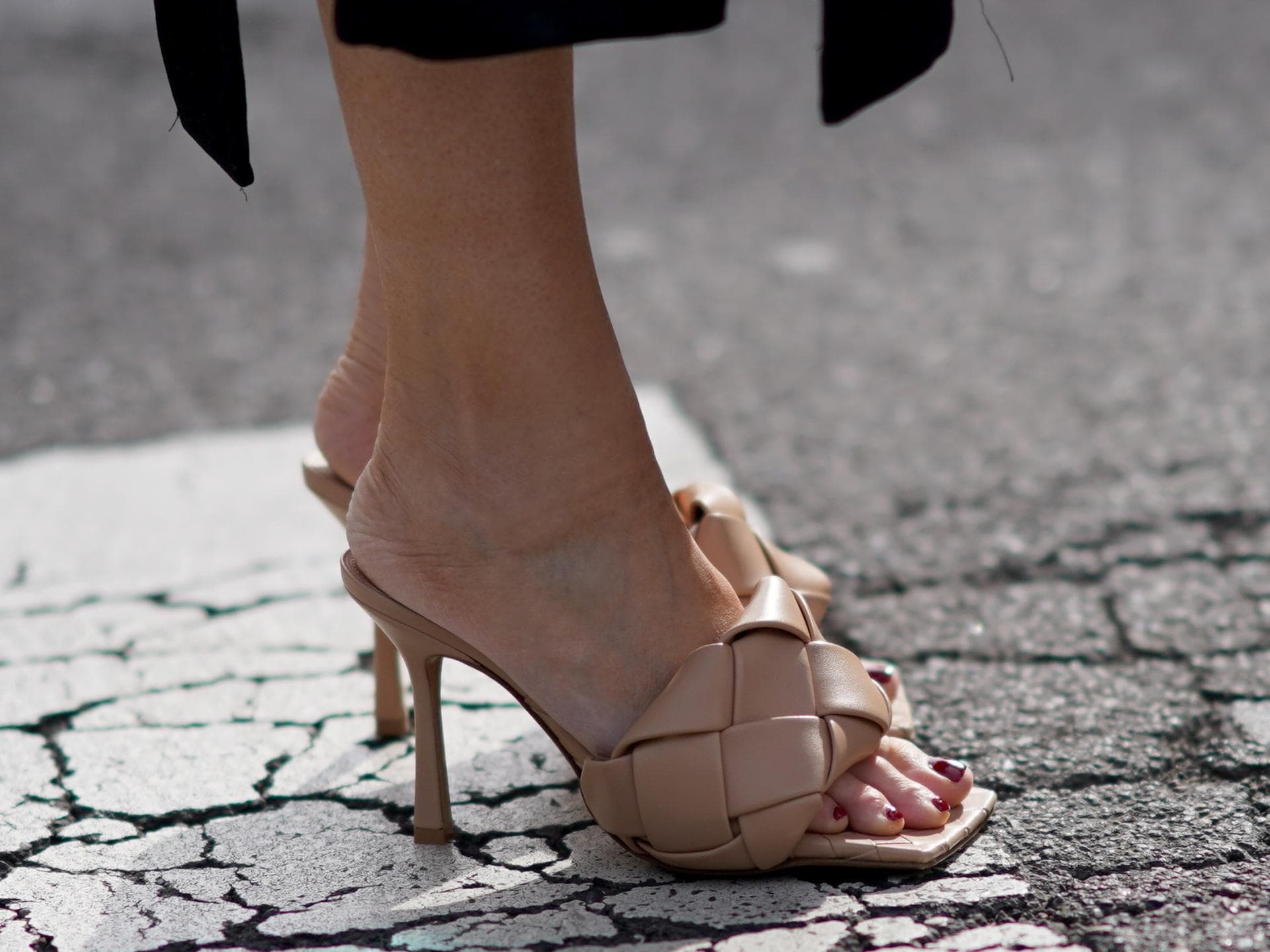 Bottega Veneta Sandalen Beige