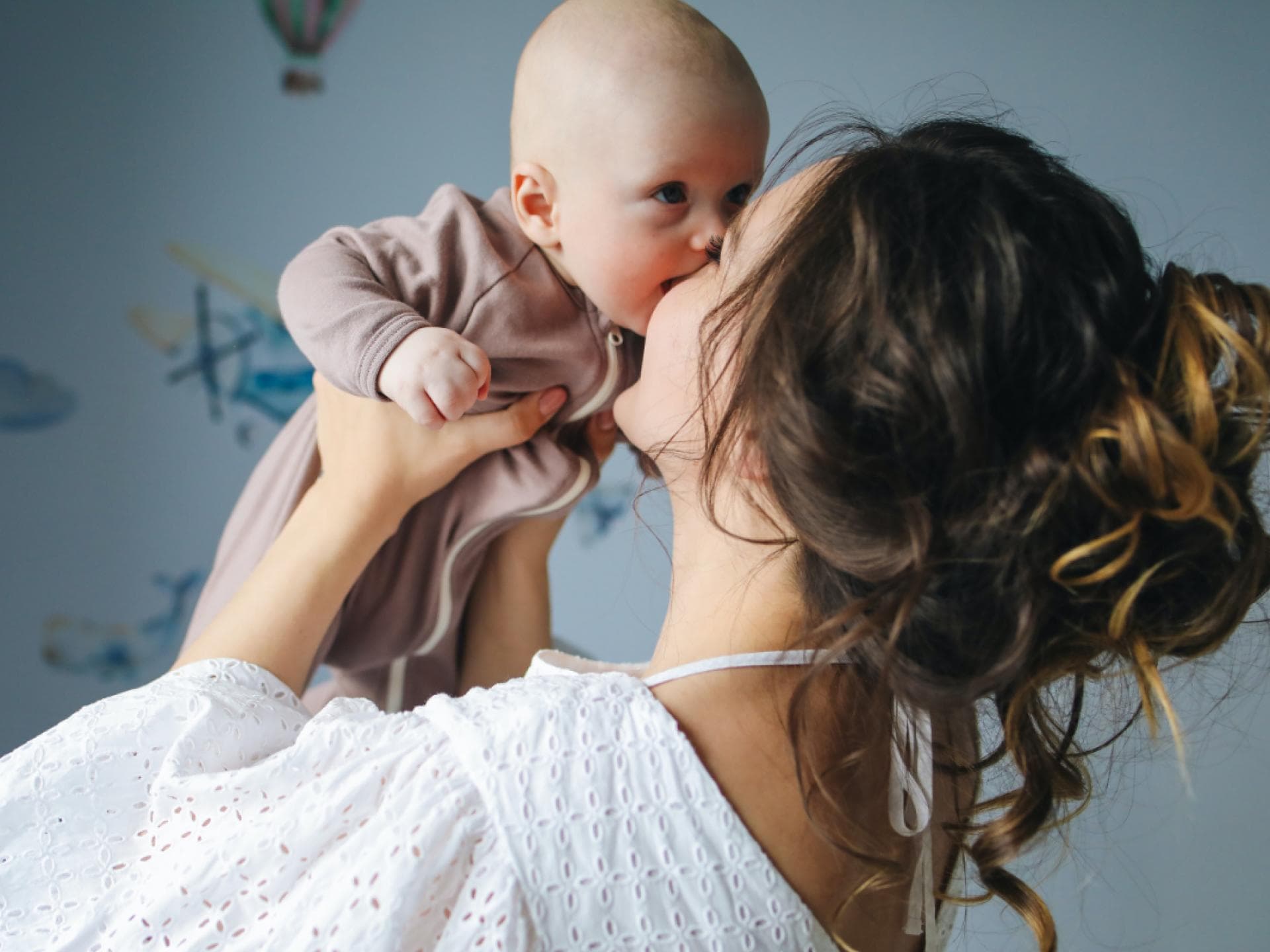 Mutter mit Baby Mutterschutz