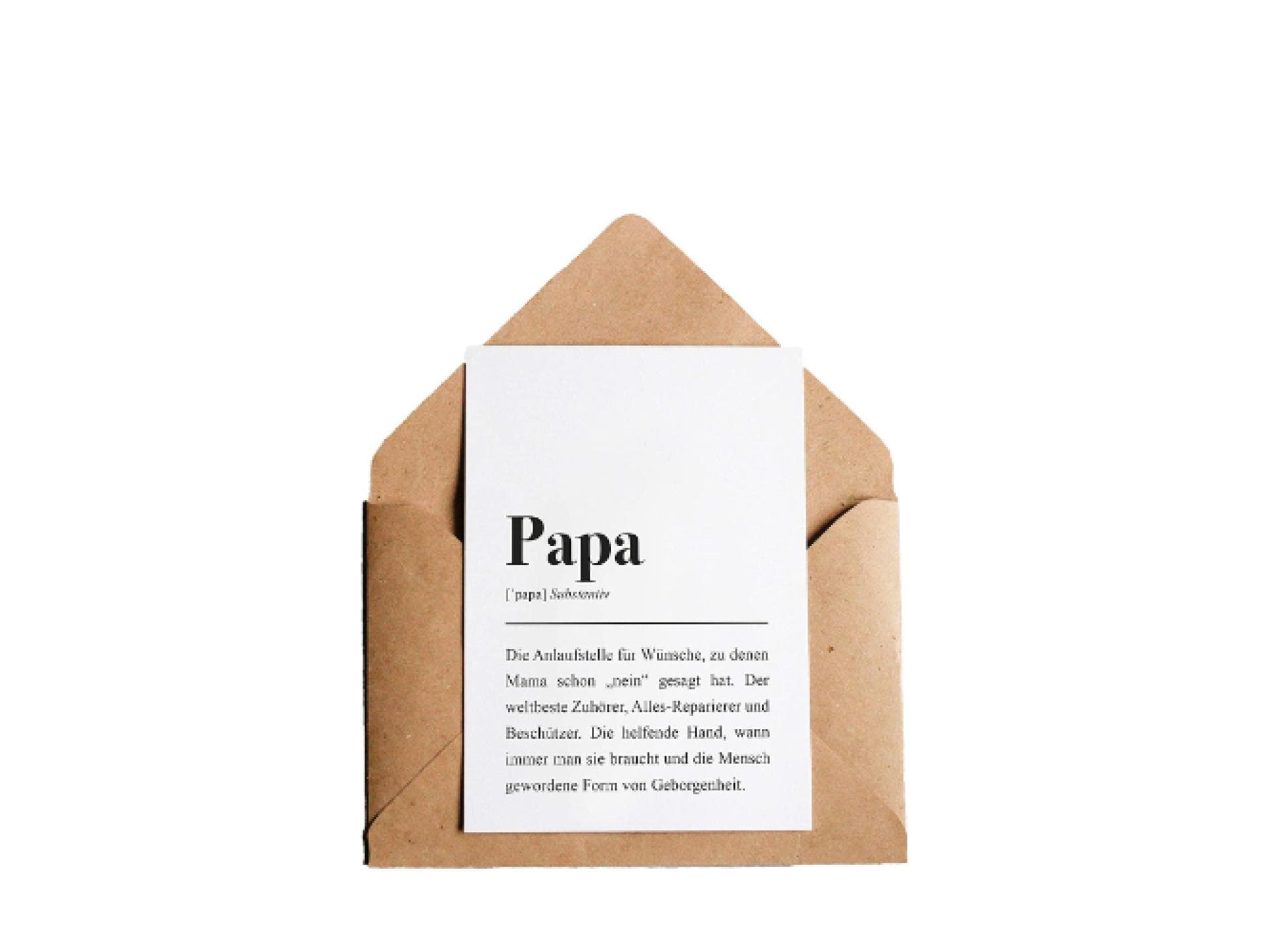 Papa Defintion Brief