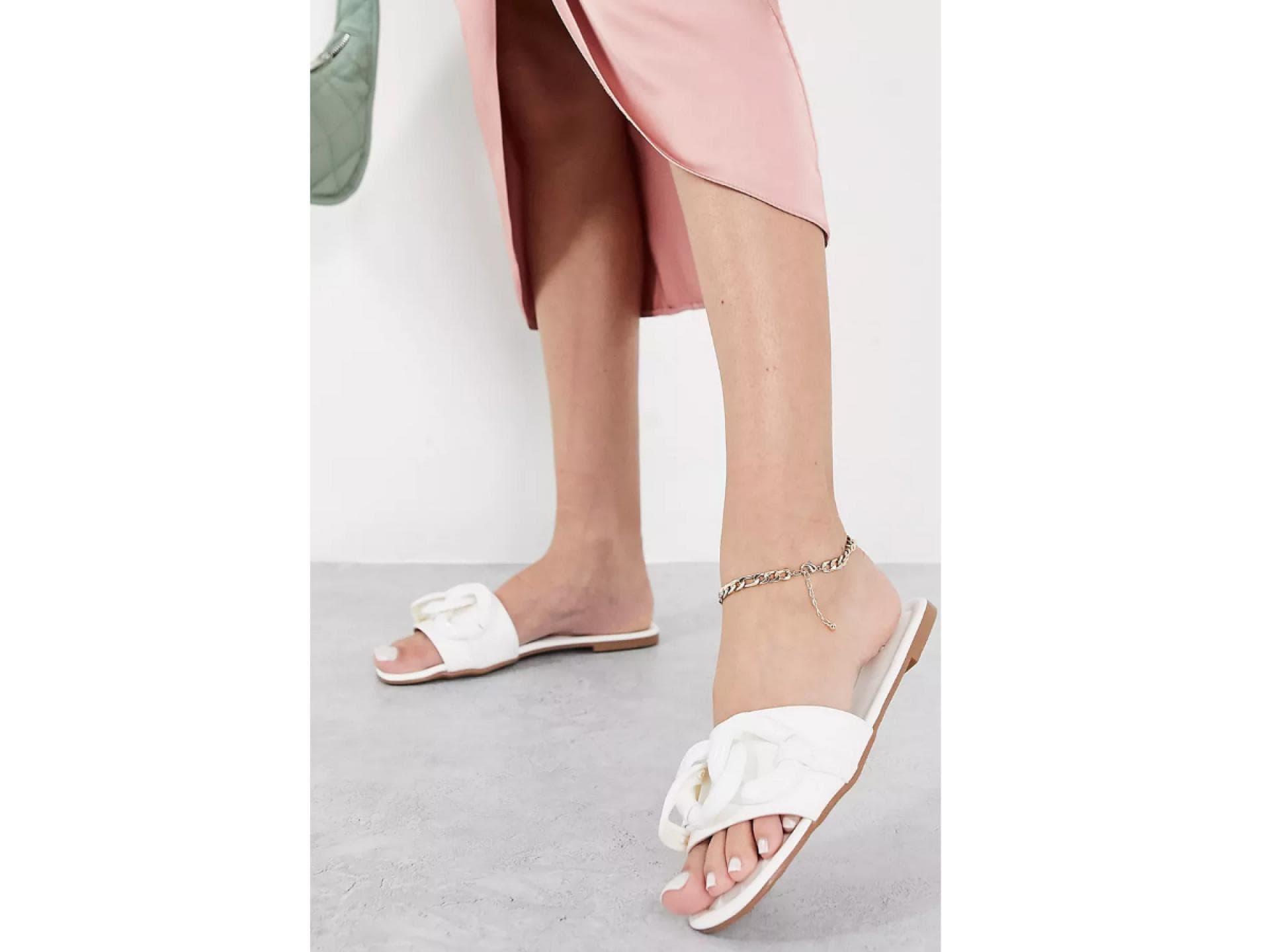 ASOS Sandalen weiß
