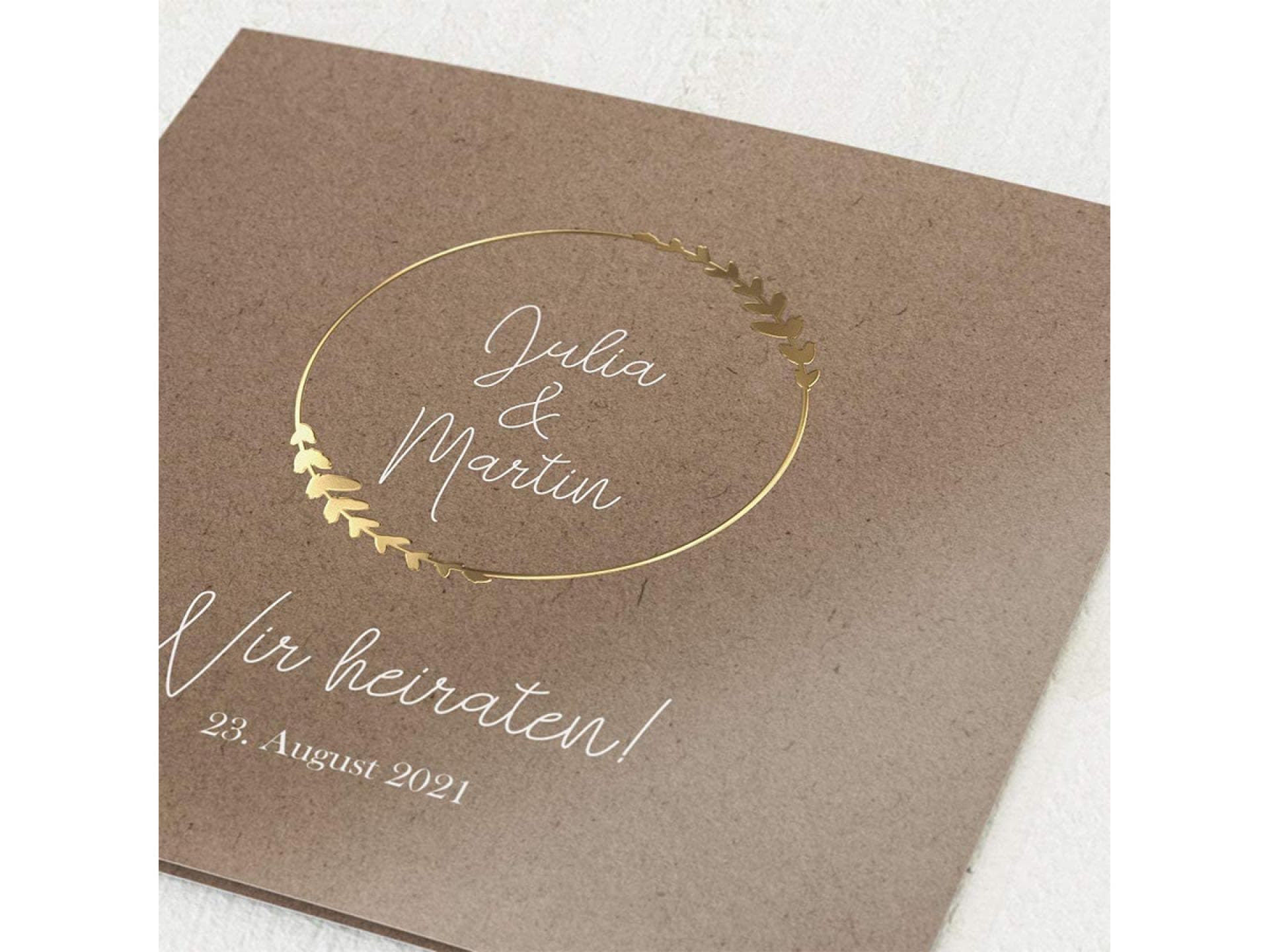 Hochzeitseinladungskarte