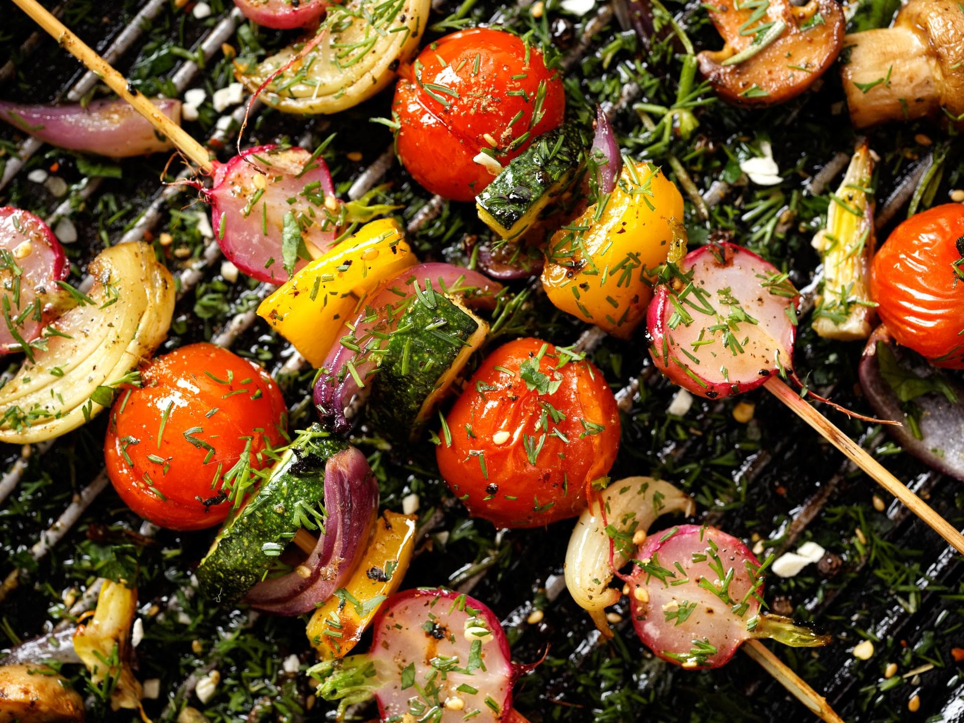 gegrilltes Gemüse