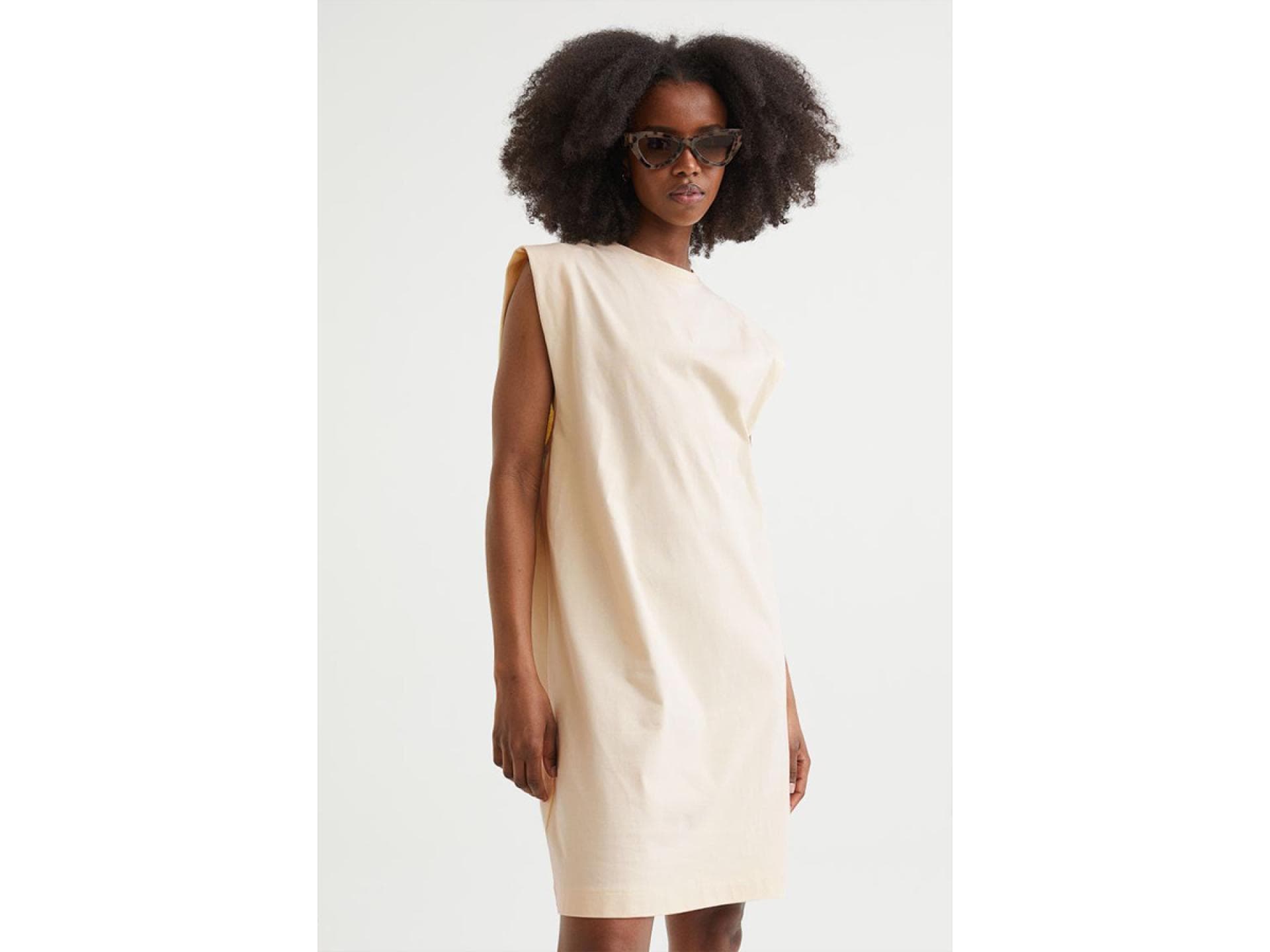 Ärmelloses Jerseykleid