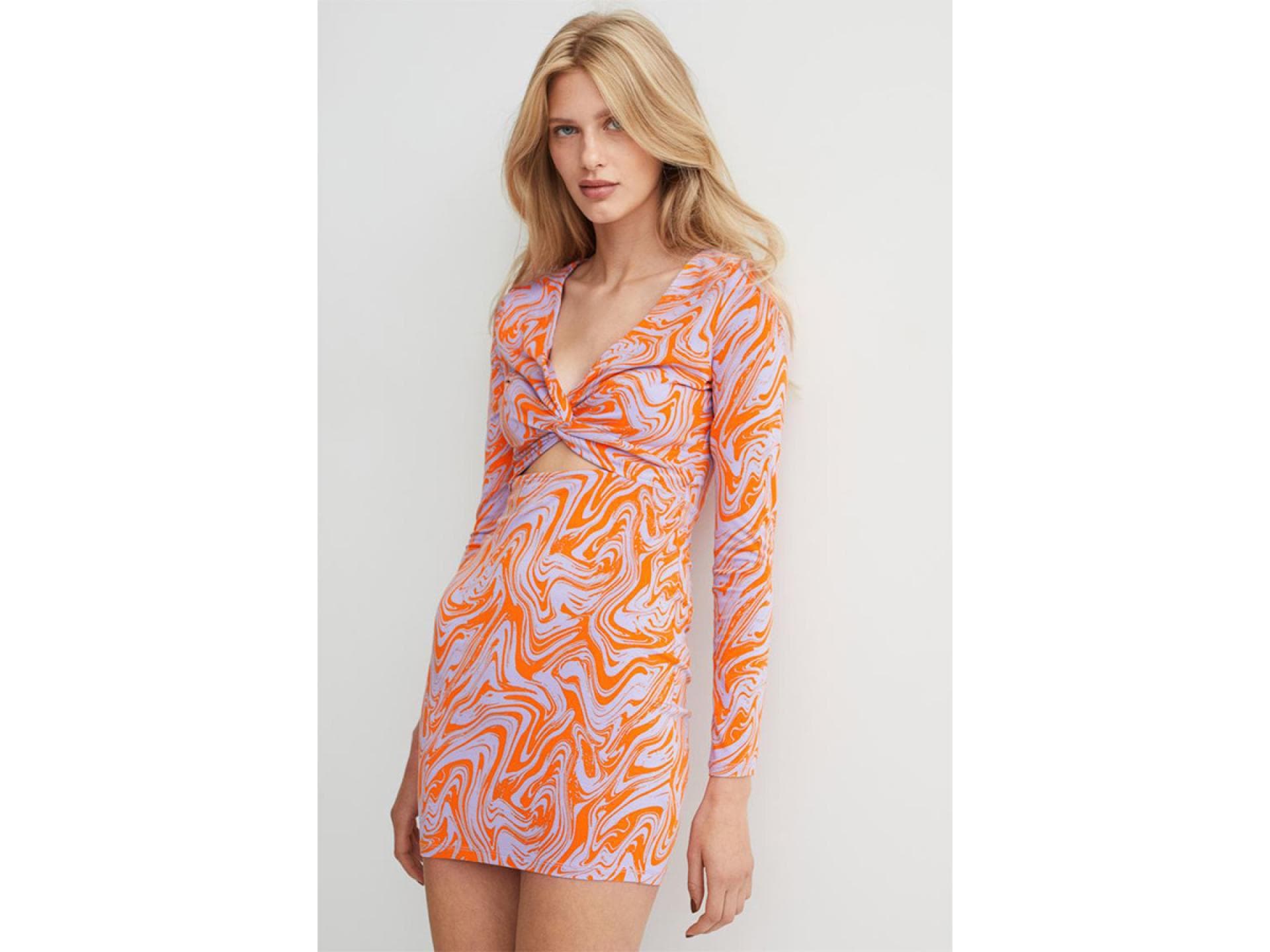 Cut-out-Kleid