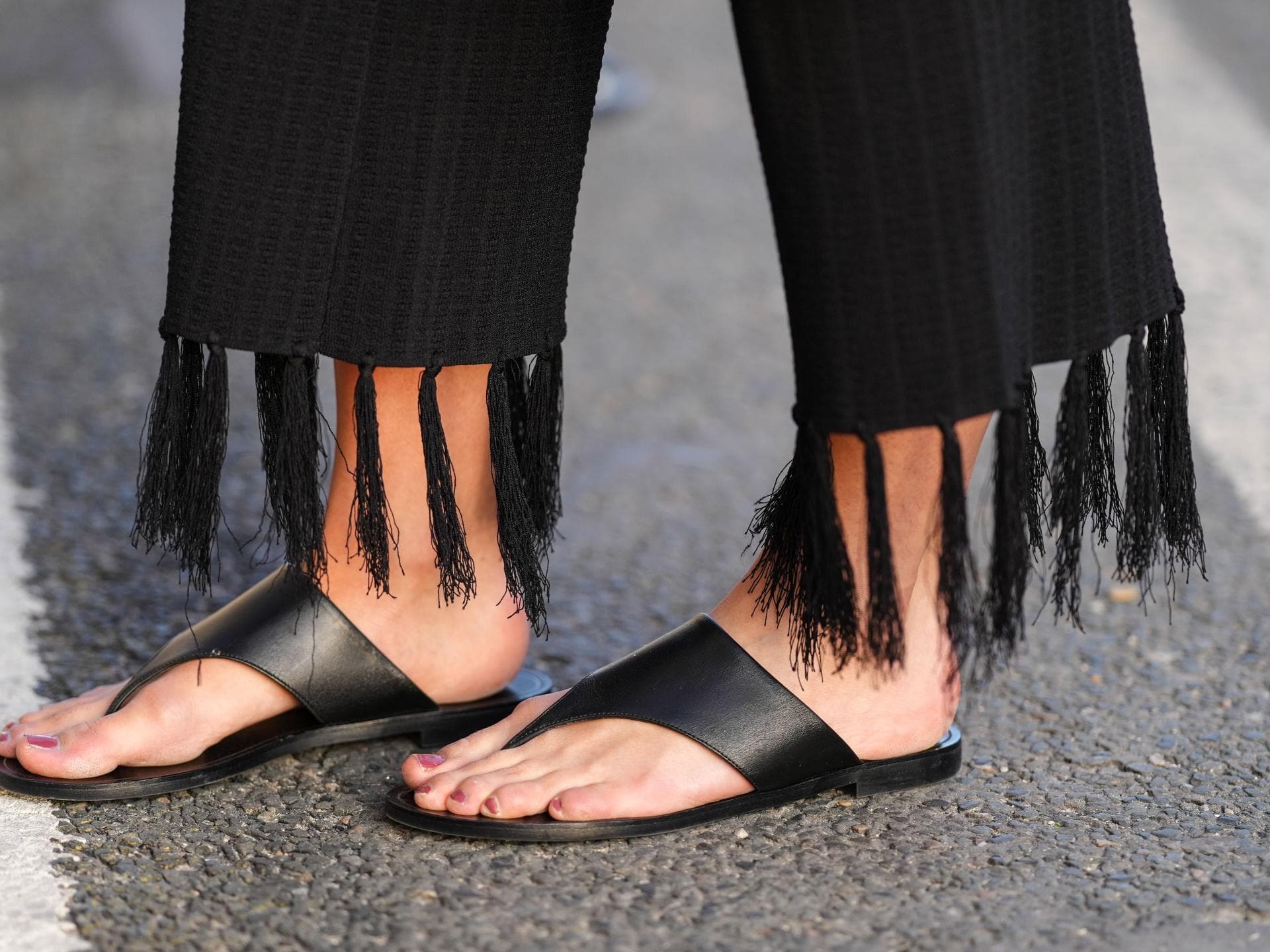 Modetrend Sandalen Schwarz